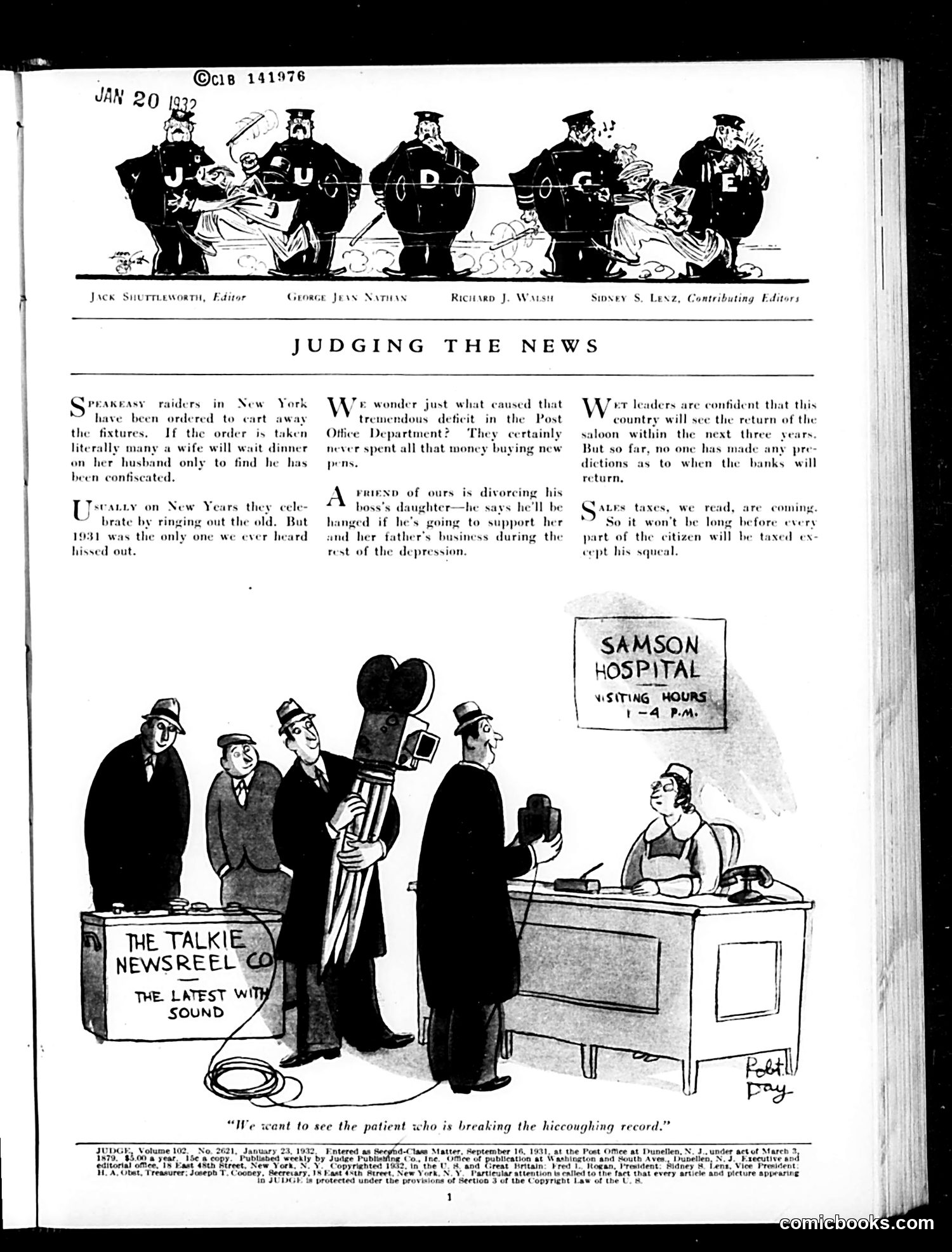 Judge — January 23, 1932 — page 3 of 36