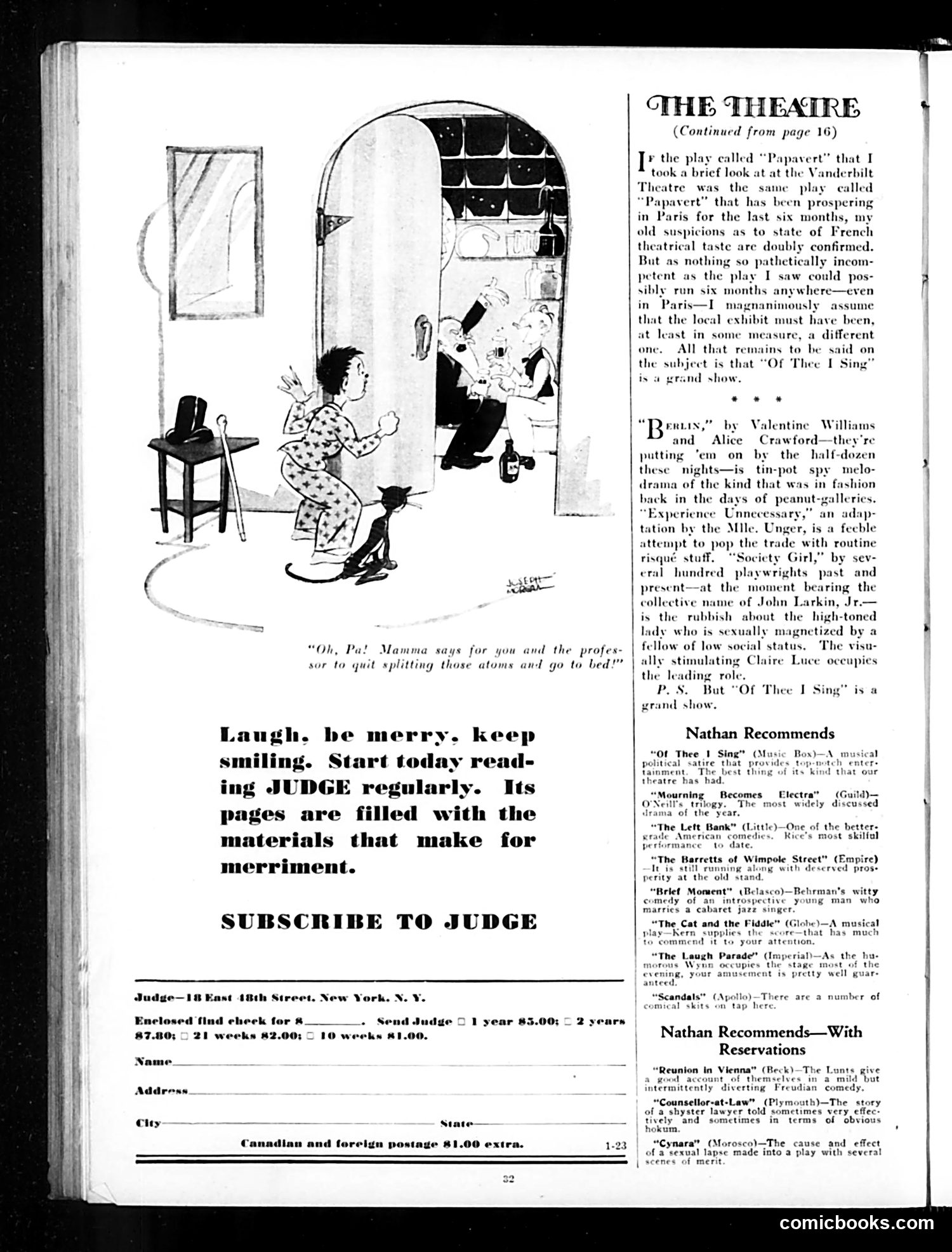 Judge — January 23, 1932 — page 34 of 36
