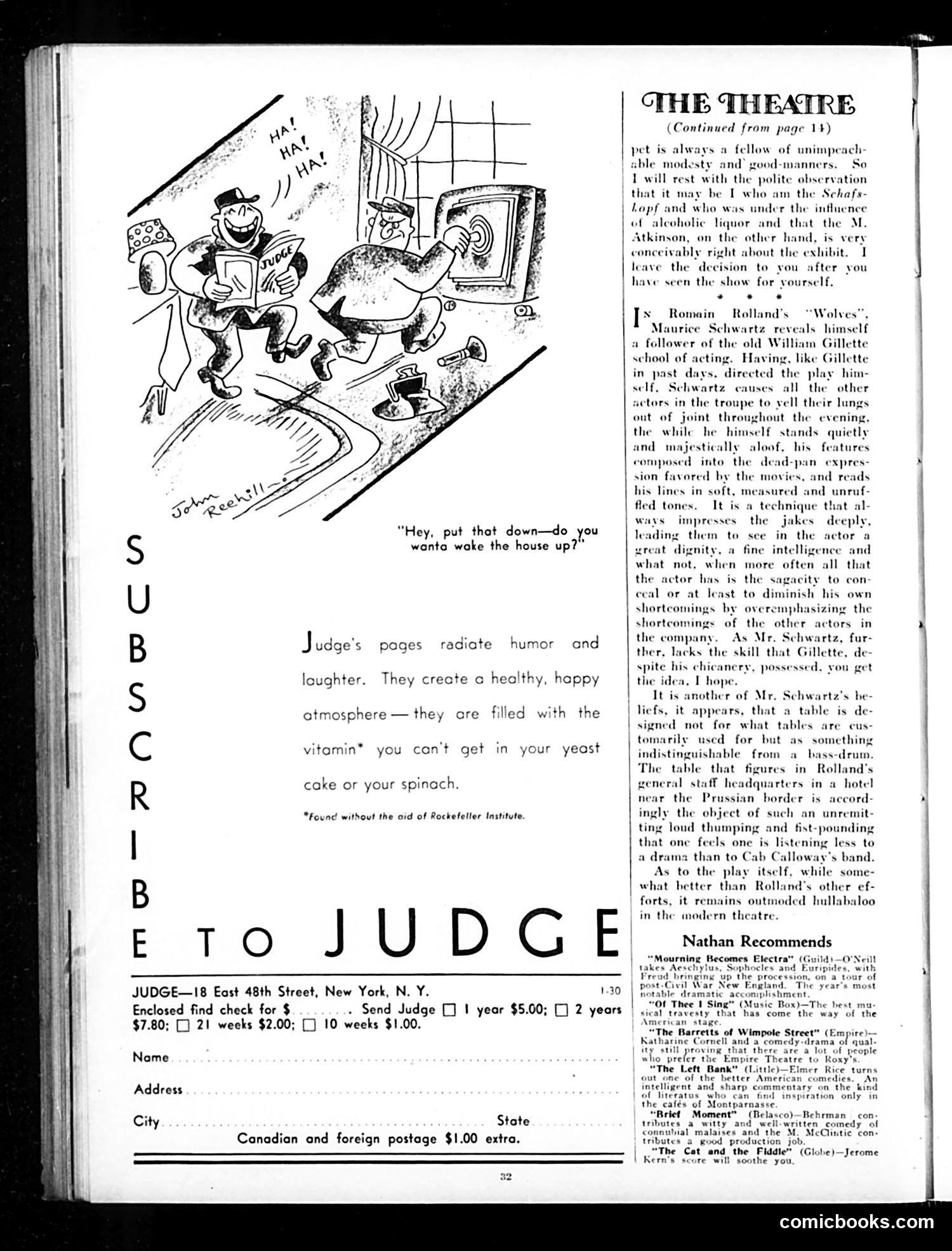Judge — January 30, 1932 — page 34 of 36