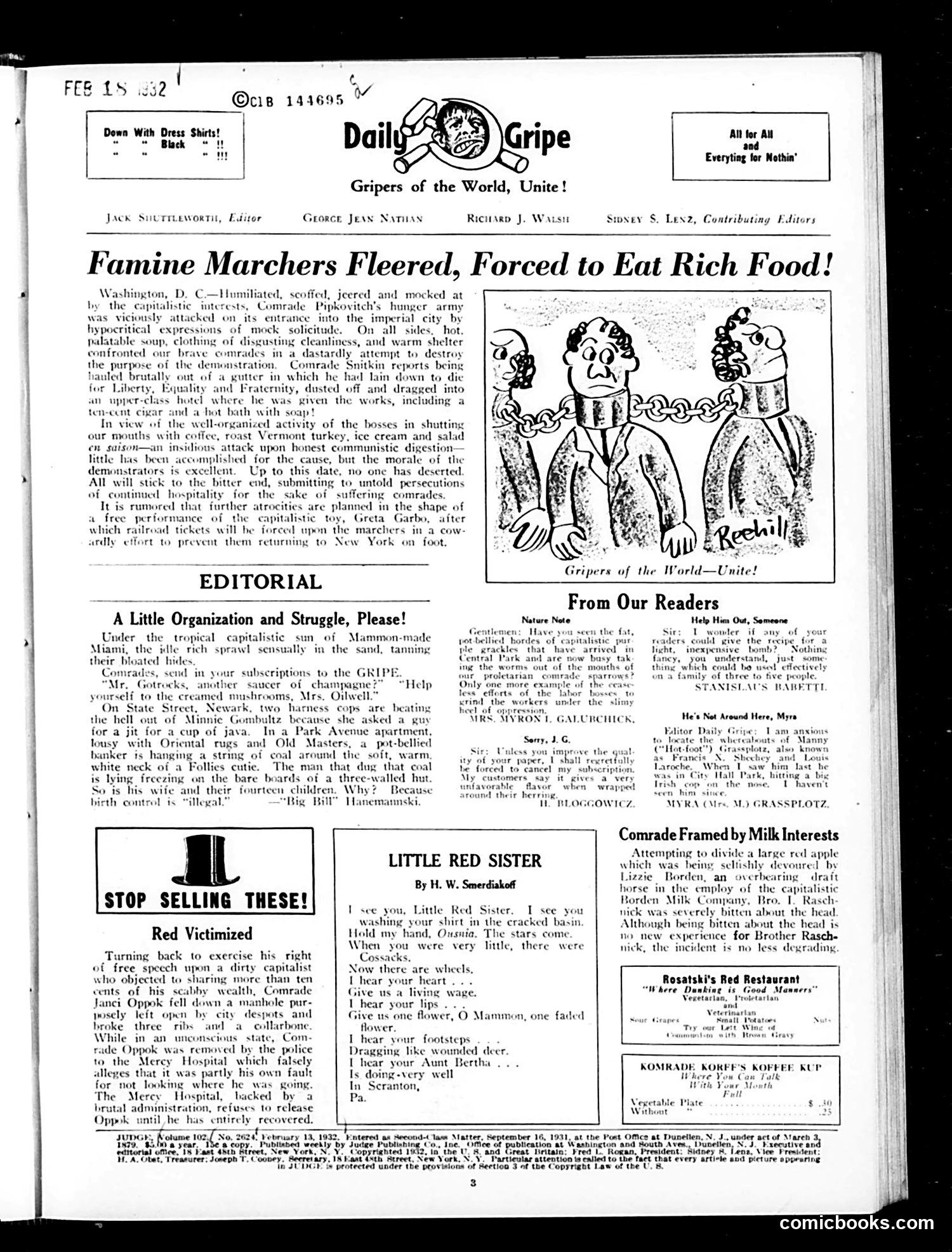 Judge — February 13, 1932 — page 5 of 36