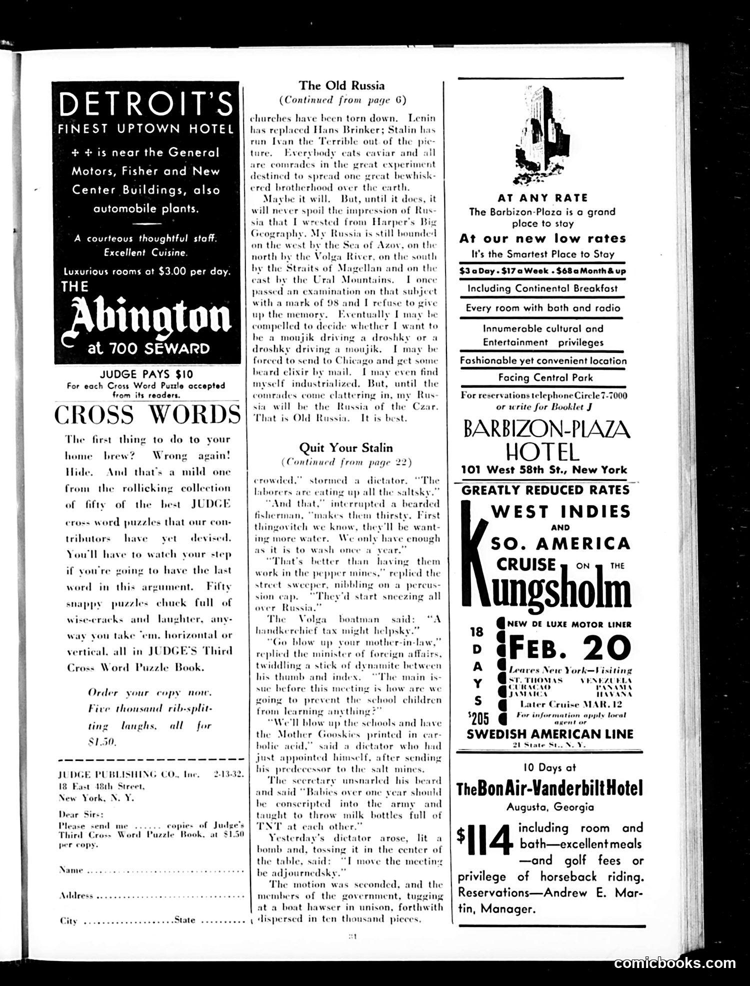 Judge — February 13, 1932 — page 33 of 36