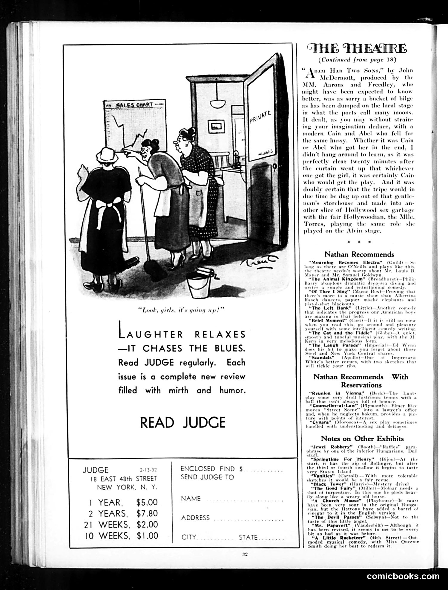 Judge — February 13, 1932 — page 34 of 36