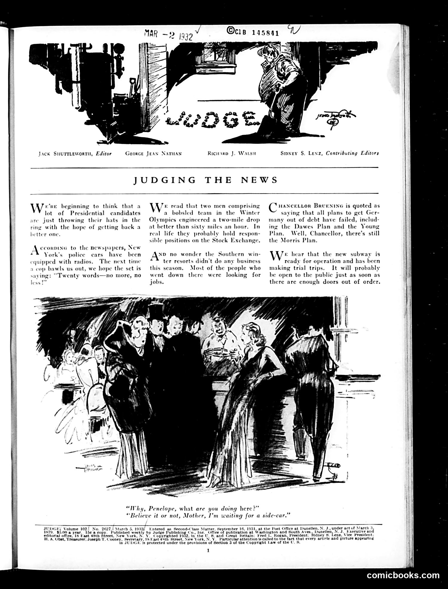 Judge — March 5, 1932 — page 3 of 36