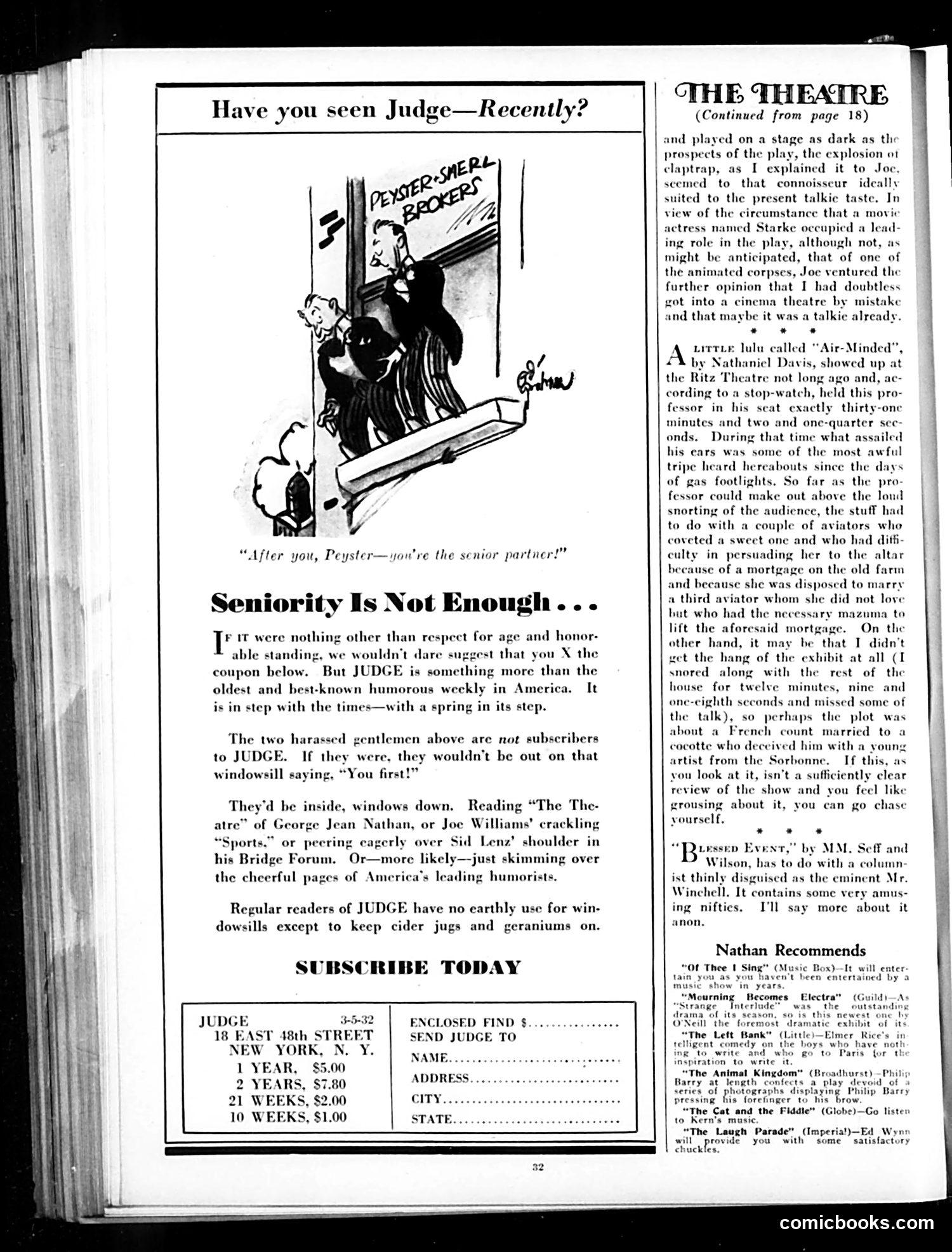 Judge — March 5, 1932 — page 34 of 36