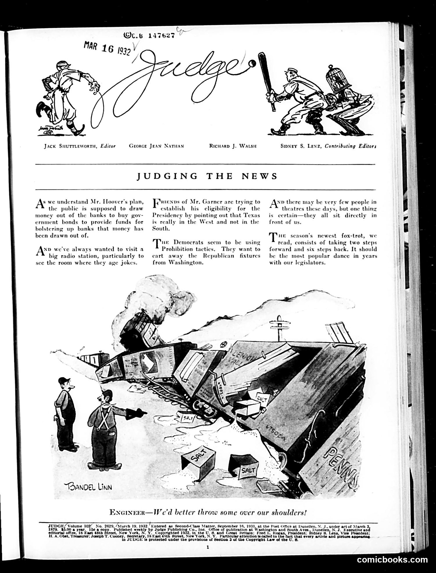 Judge — March 19, 1932 — page 3 of 36