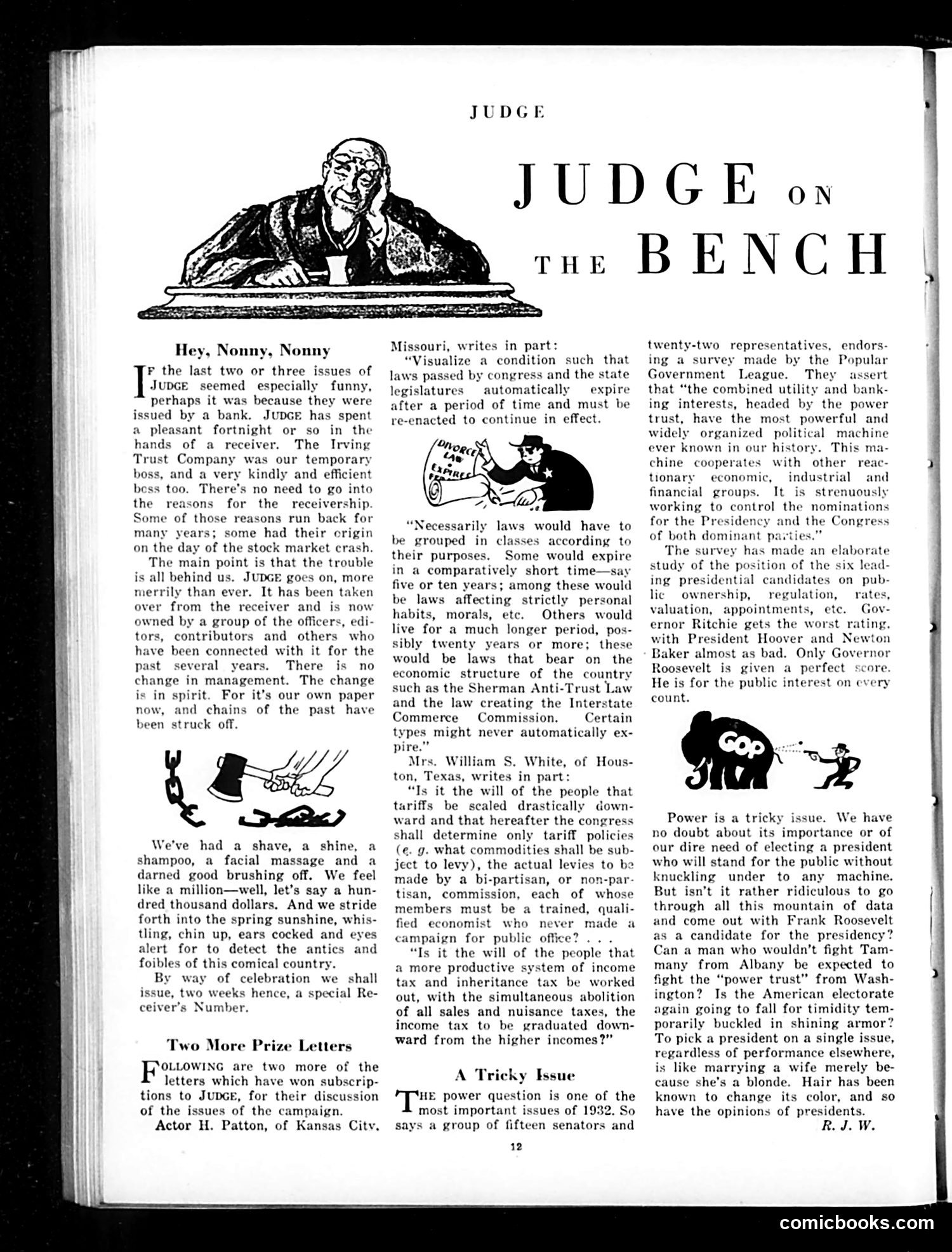 Judge — April 9, 1932 — page 14 of 36