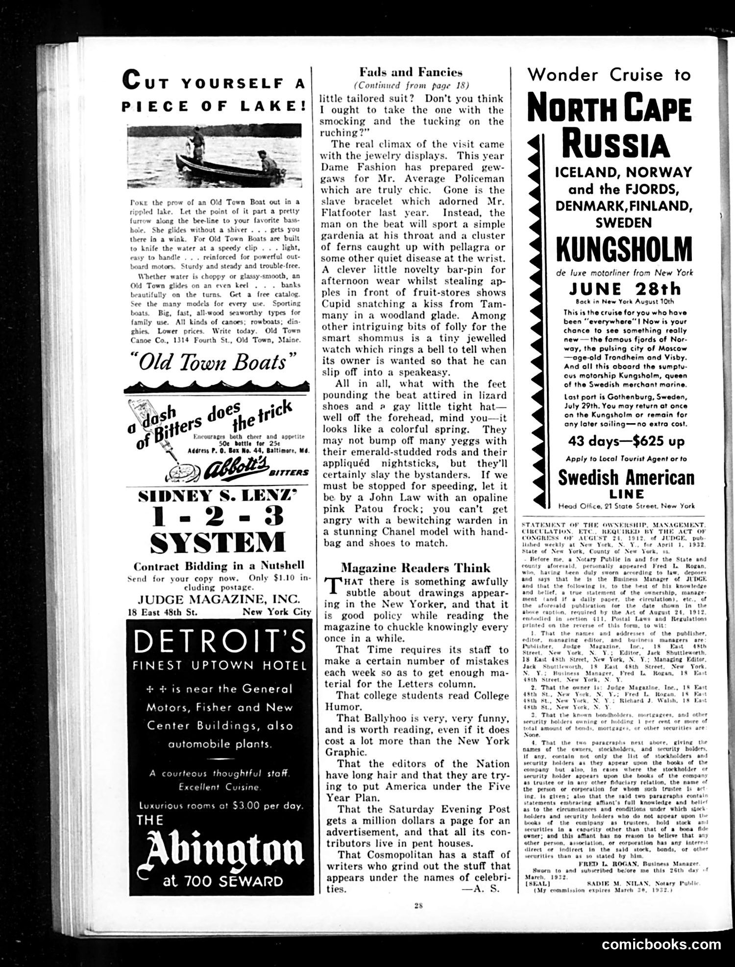Judge — April 9, 1932 — page 30 of 36