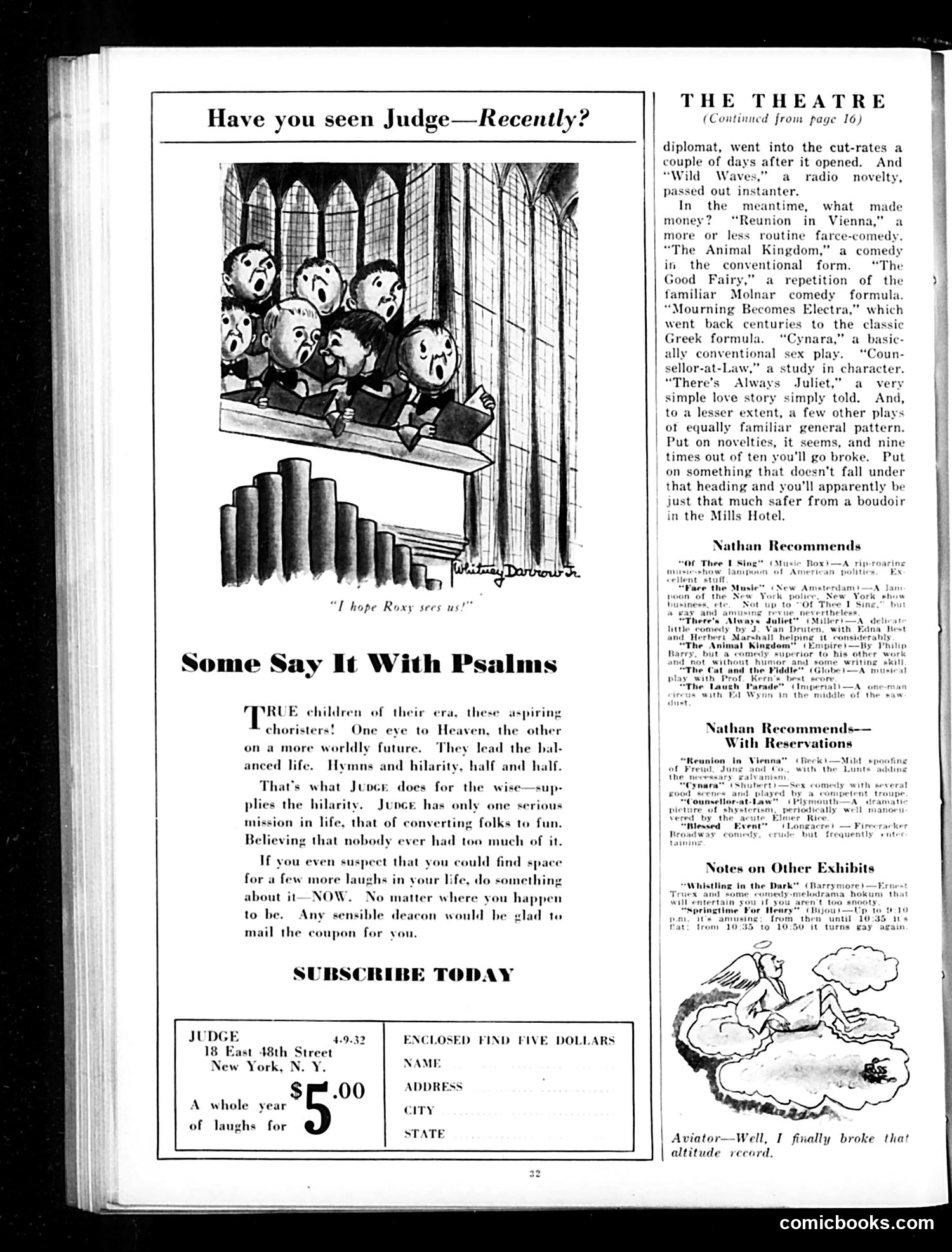 Judge — April 9, 1932 — page 34 of 36