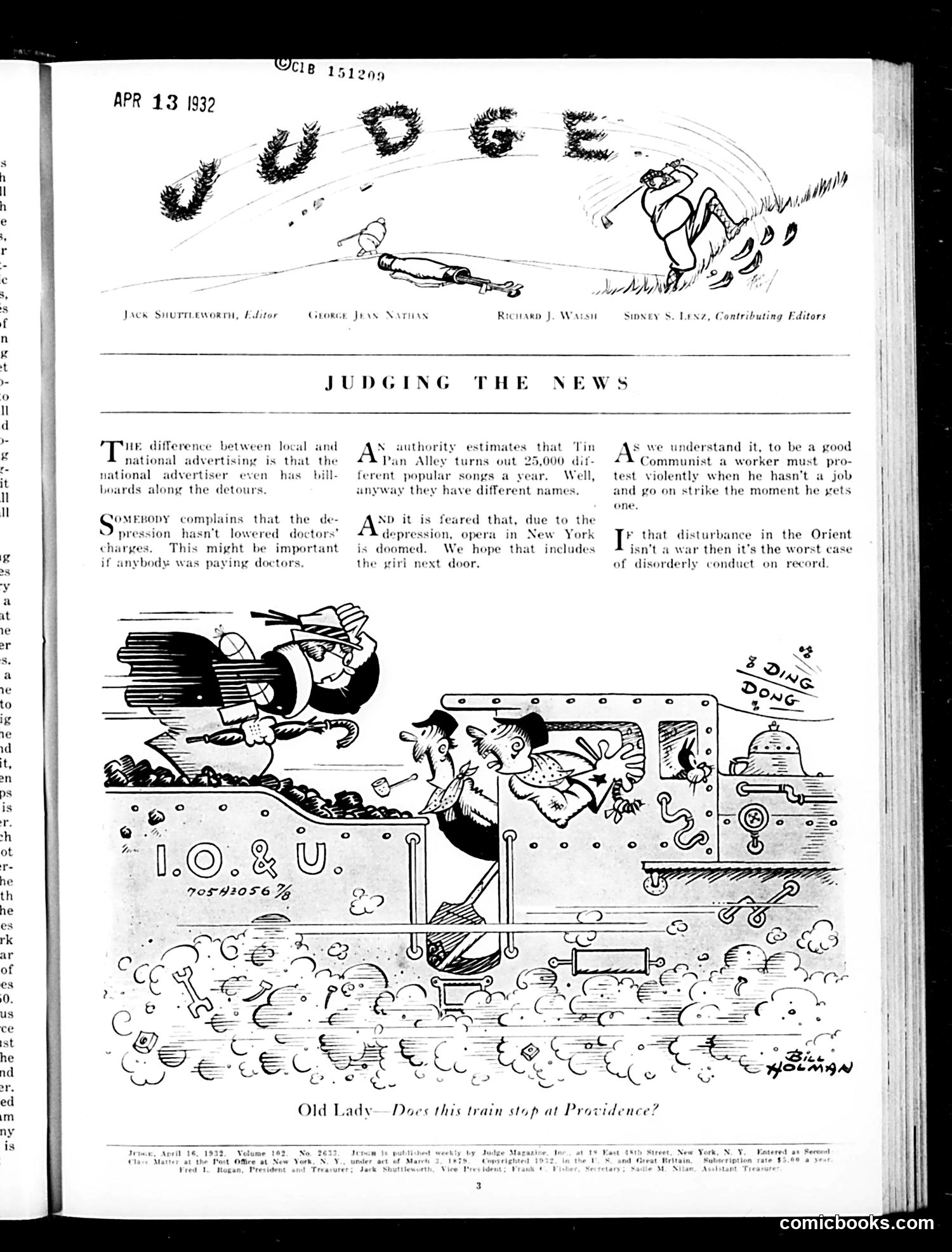 Judge — April 16, 1932 — page 5 of 36