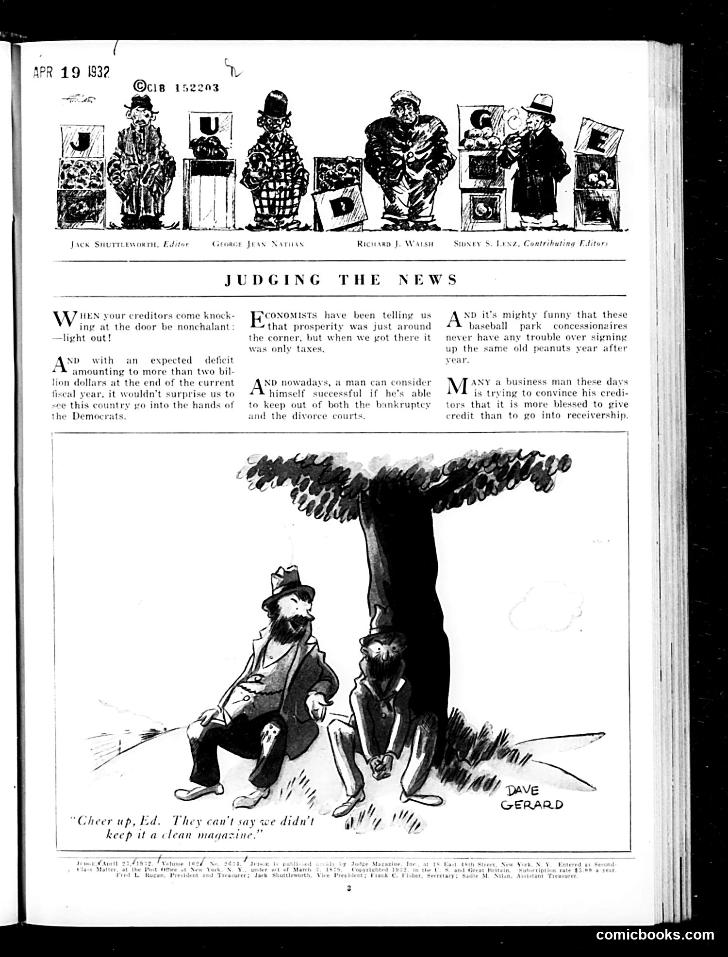 Judge — April 23, 1932 — page 5 of 36