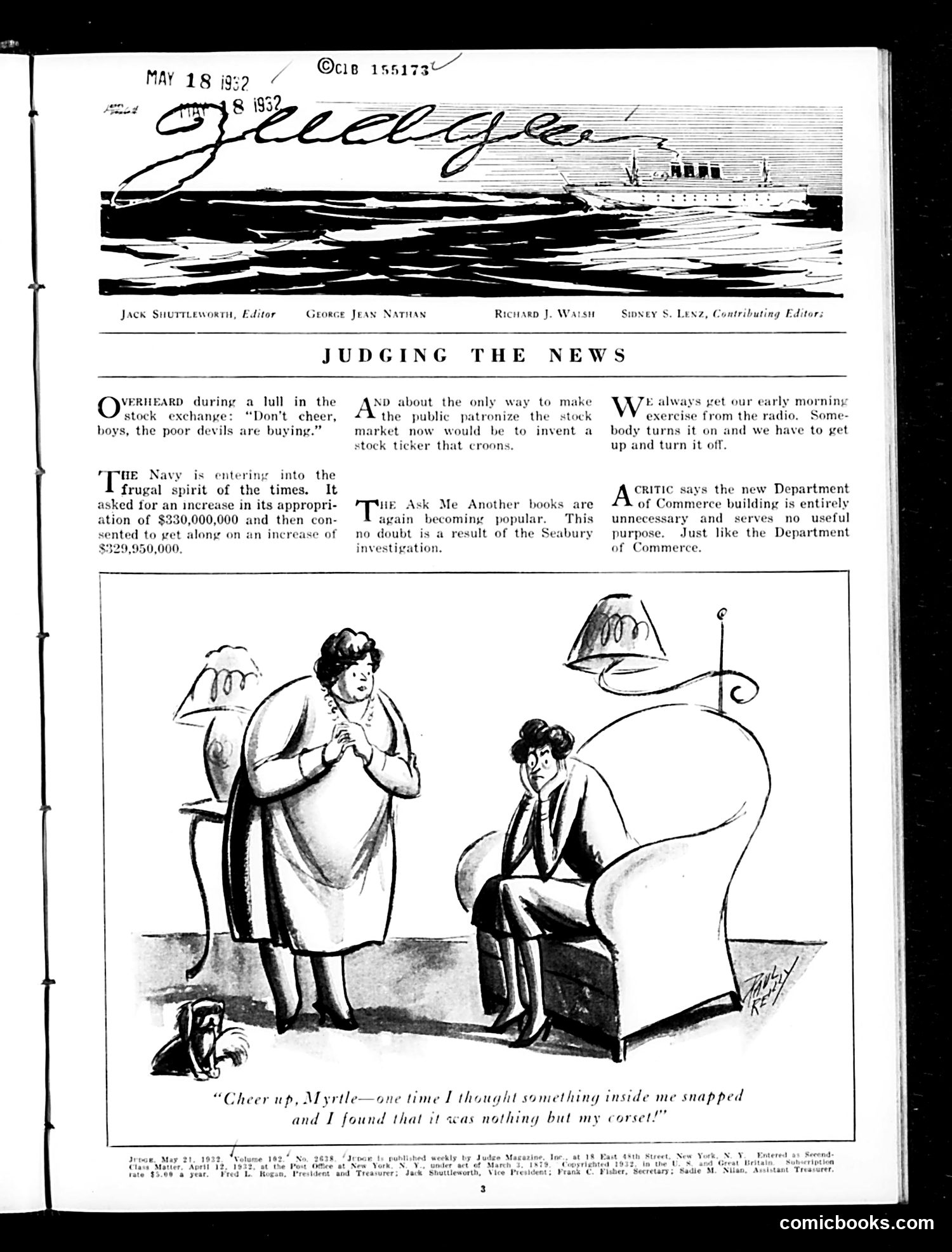 Judge — May 21, 1932 — page 5 of 36