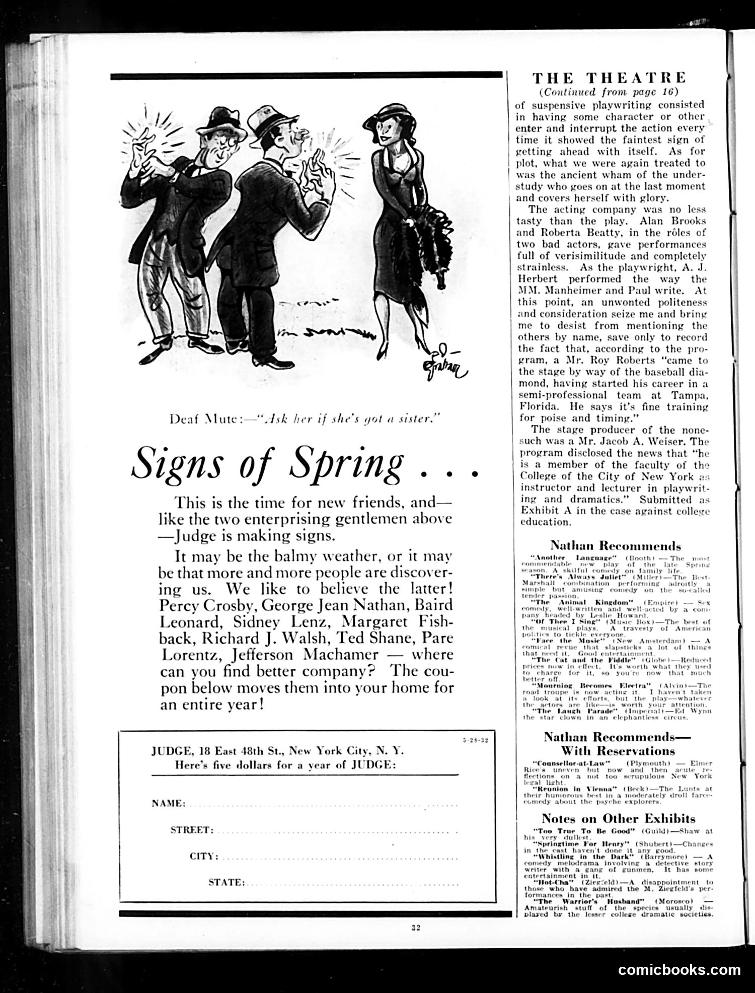 Judge — May 28, 1932 — page 34 of 36