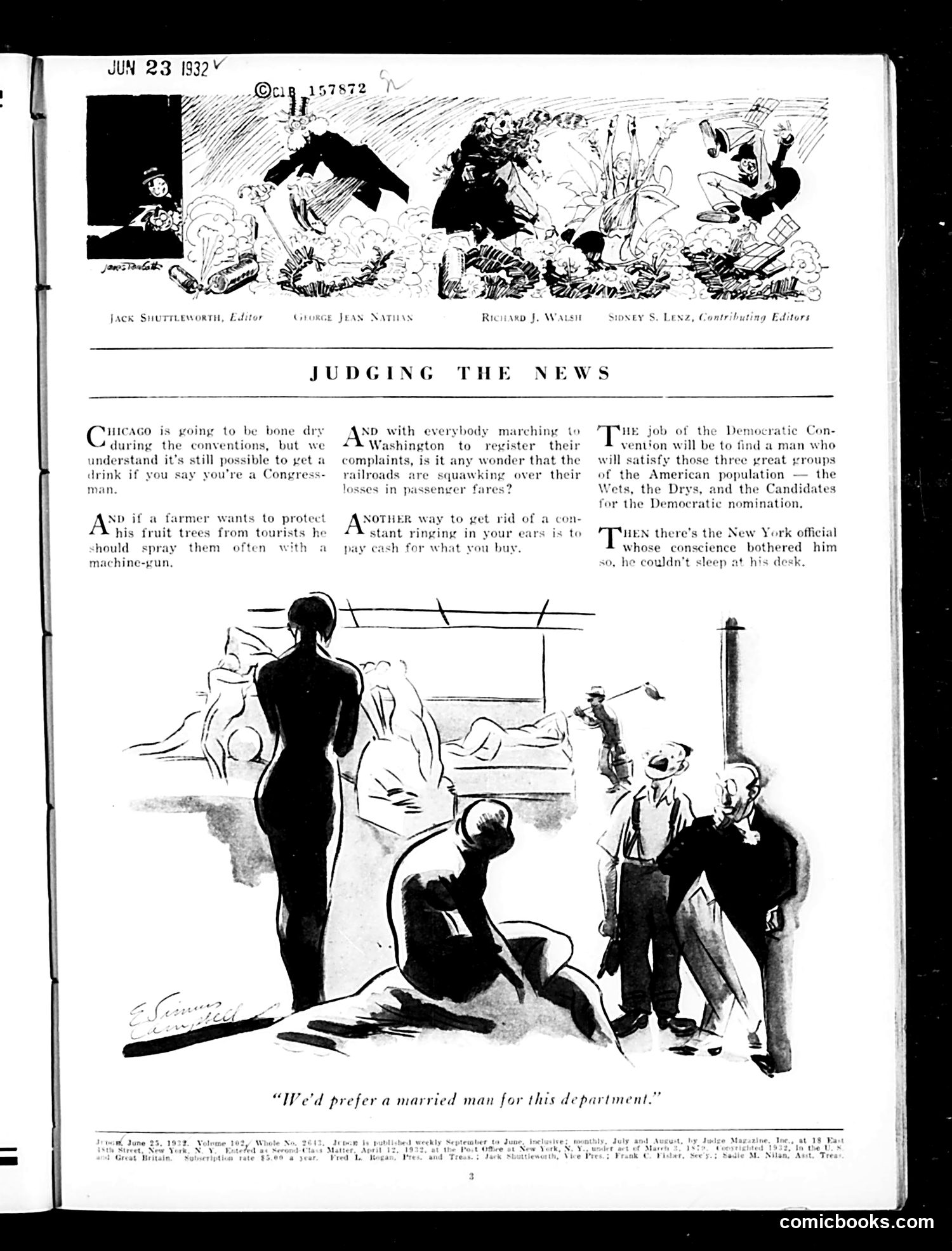 Judge — June 25, 1932 — page 5 of 37