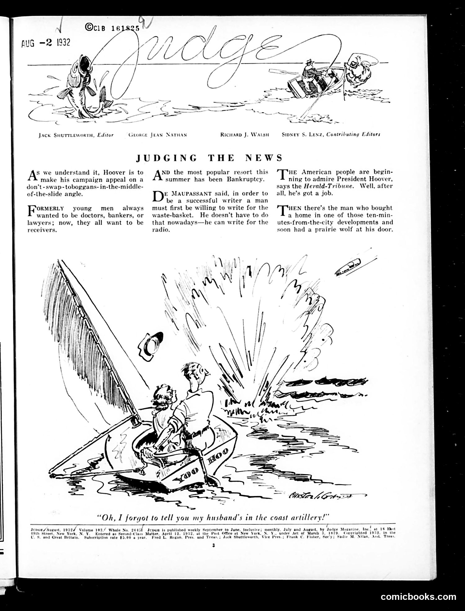 Judge — August 1932 — page 5 of 36