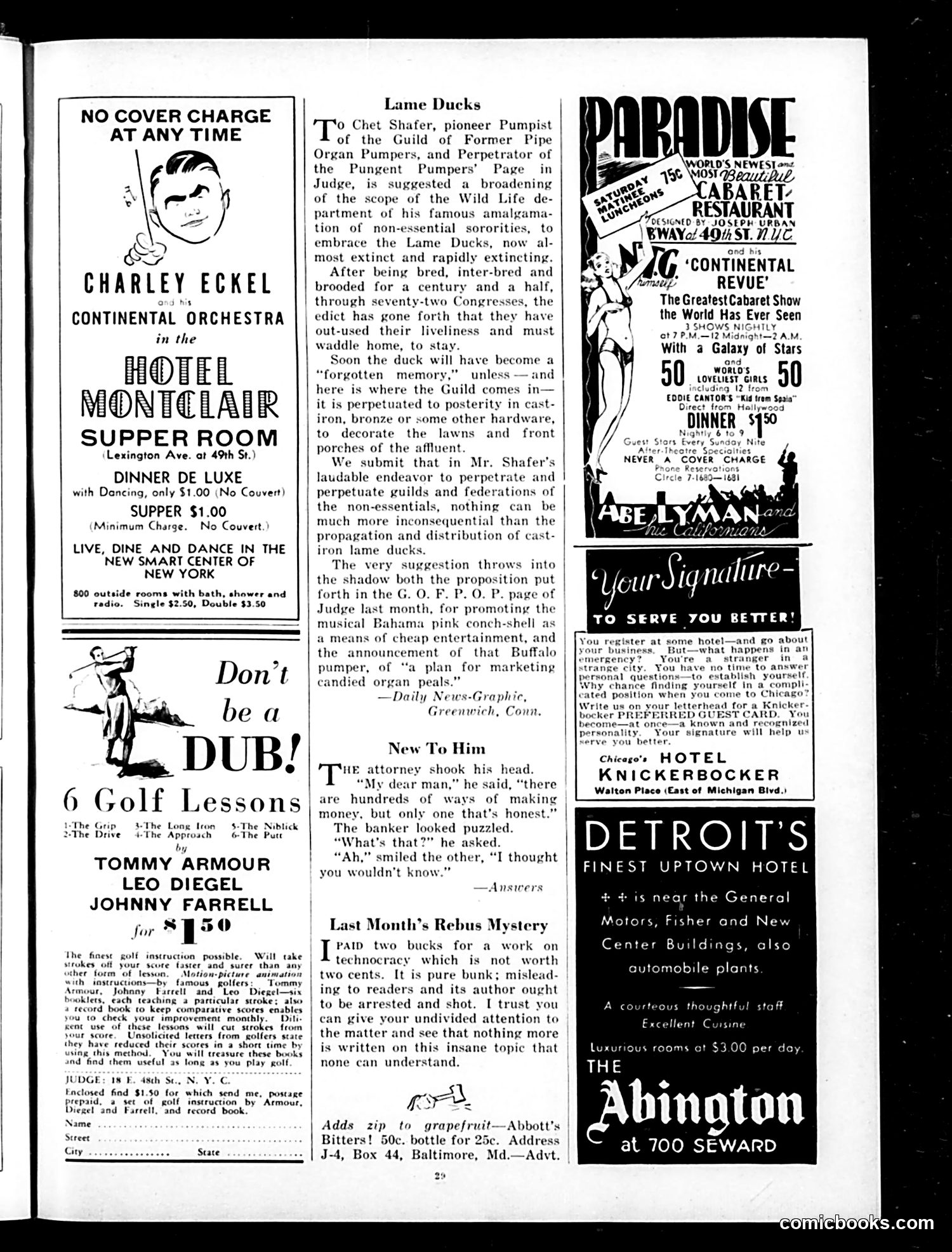 Judge — April 1933 — page 31 of 36