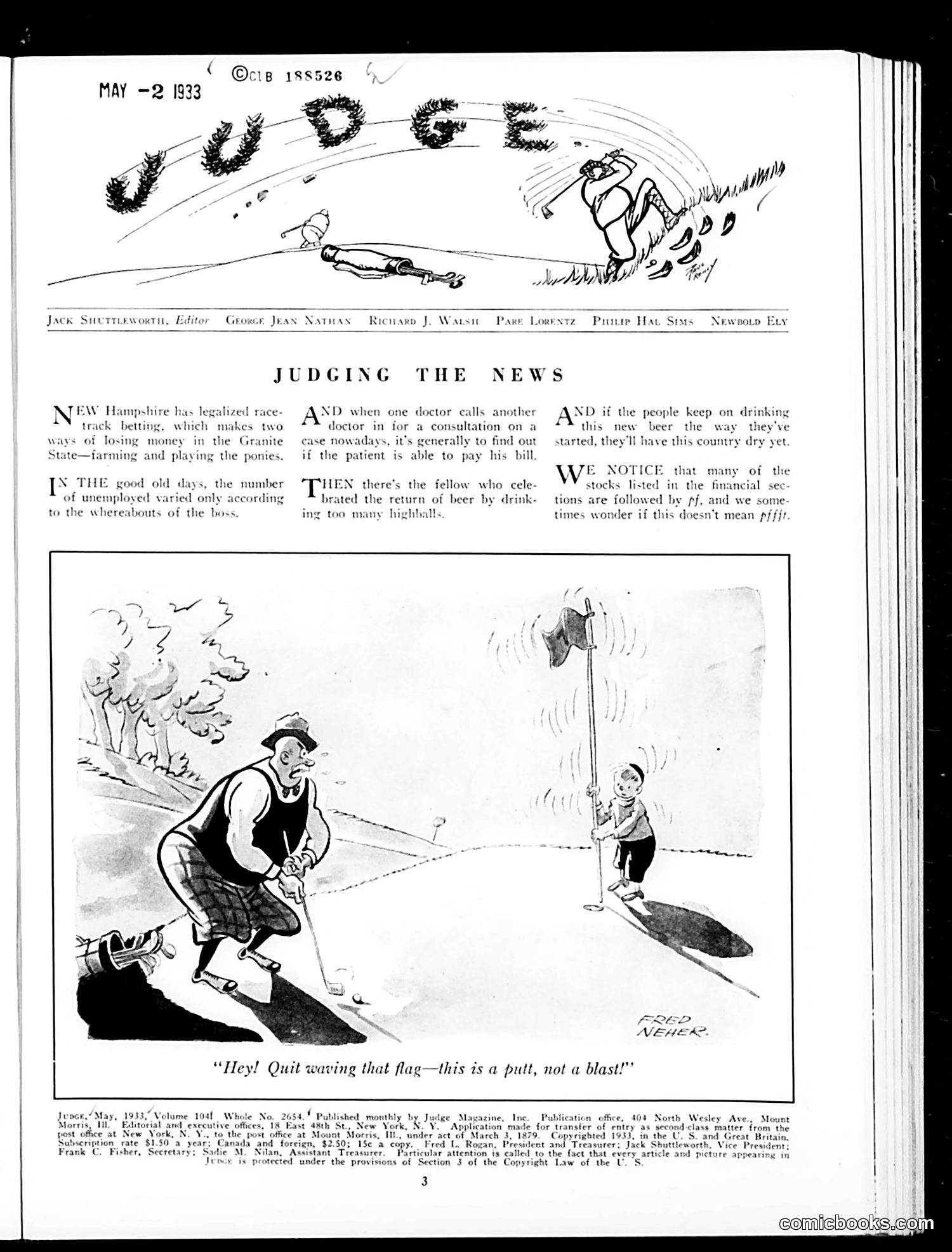 Judge — May 1933 — page 5 of 36