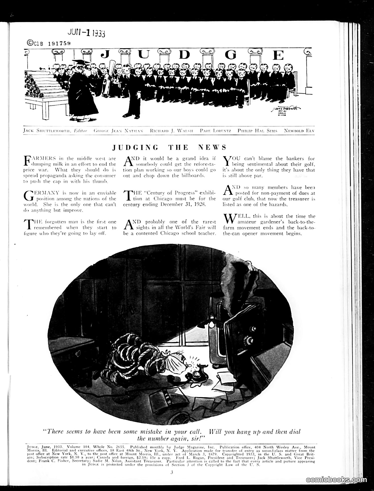 Judge — June 1933 — page 5 of 38