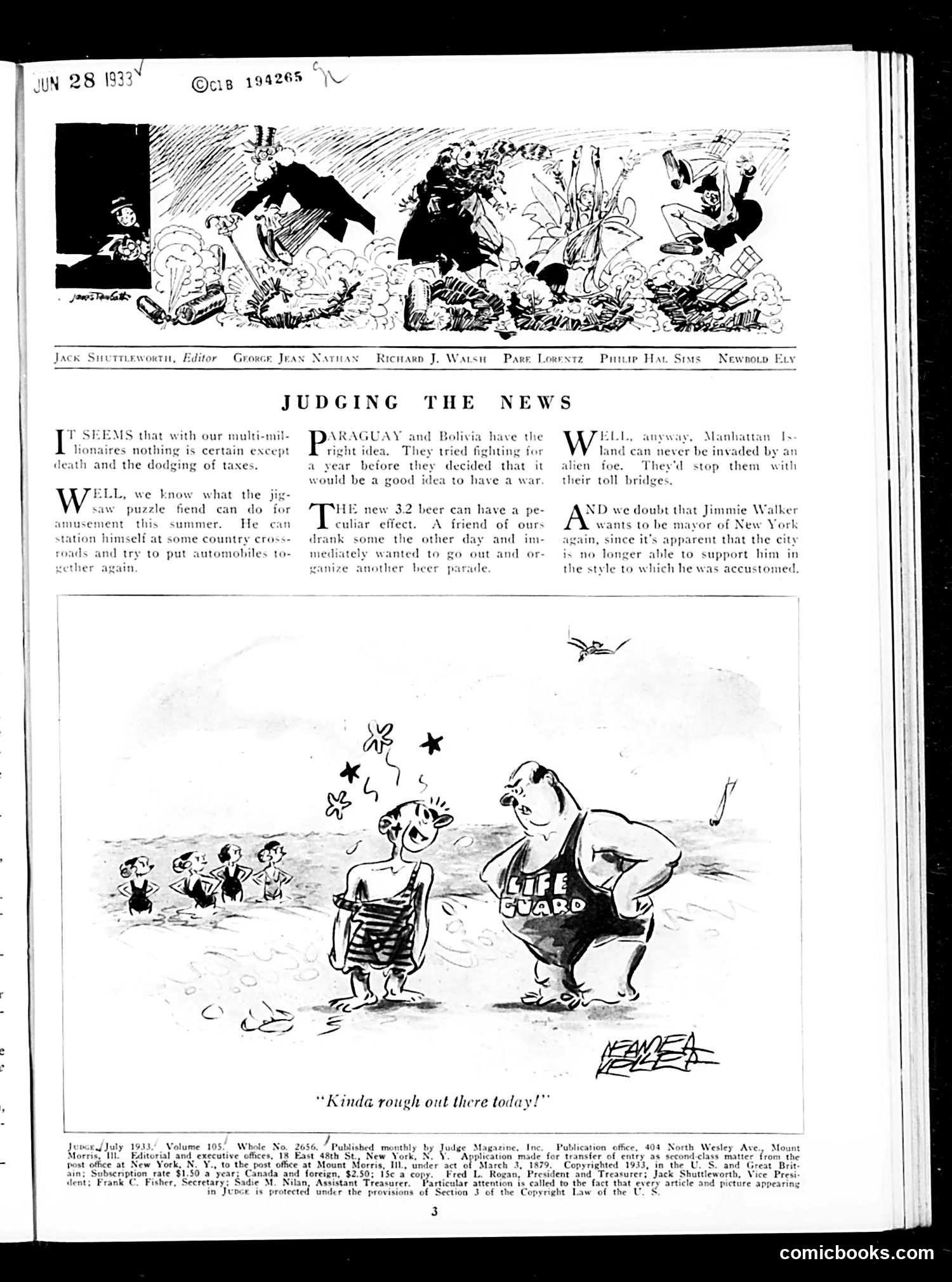 Judge — July 1933 — page 5 of 36
