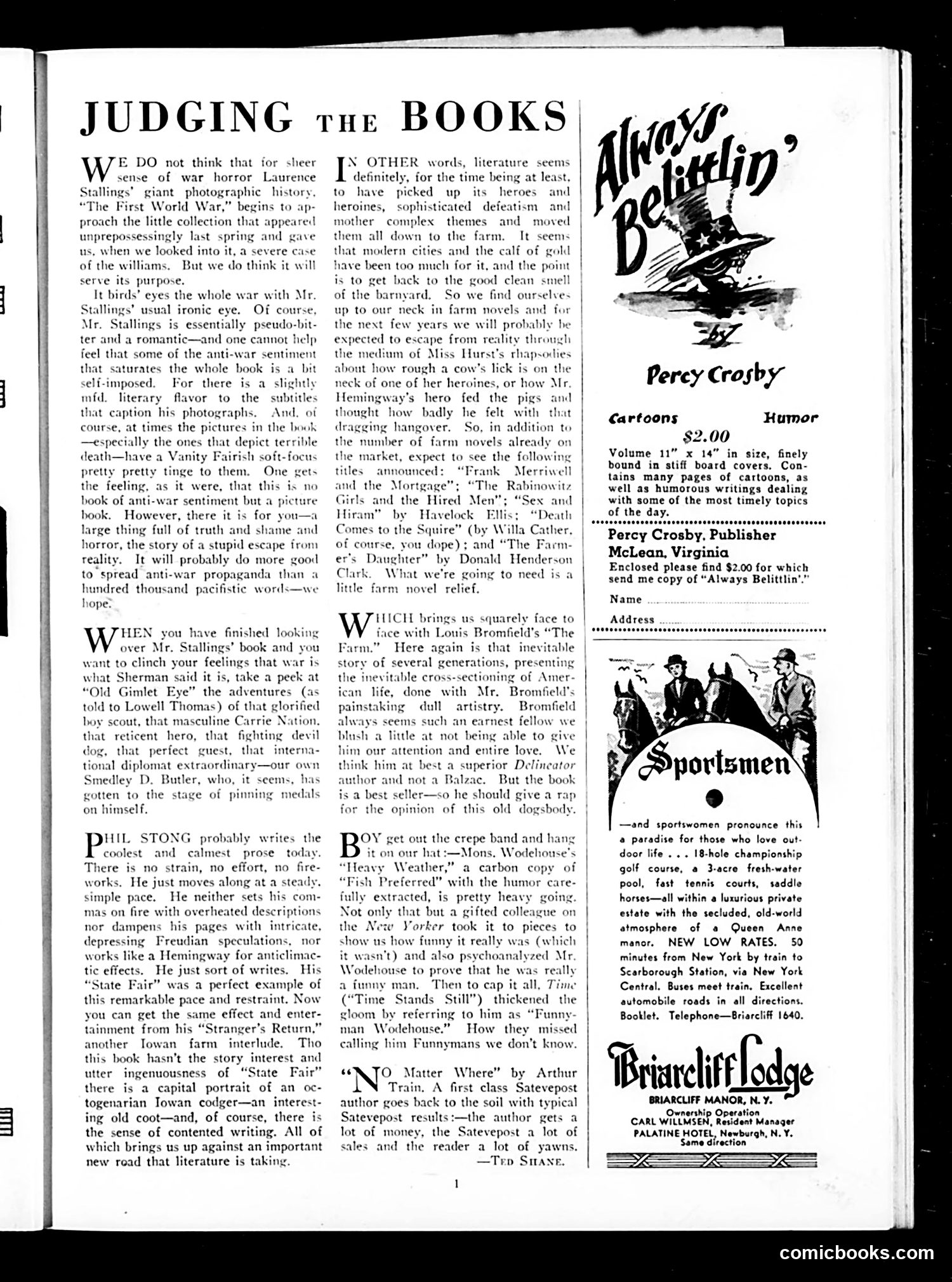 Judge — October 1933 — page 3 of 38