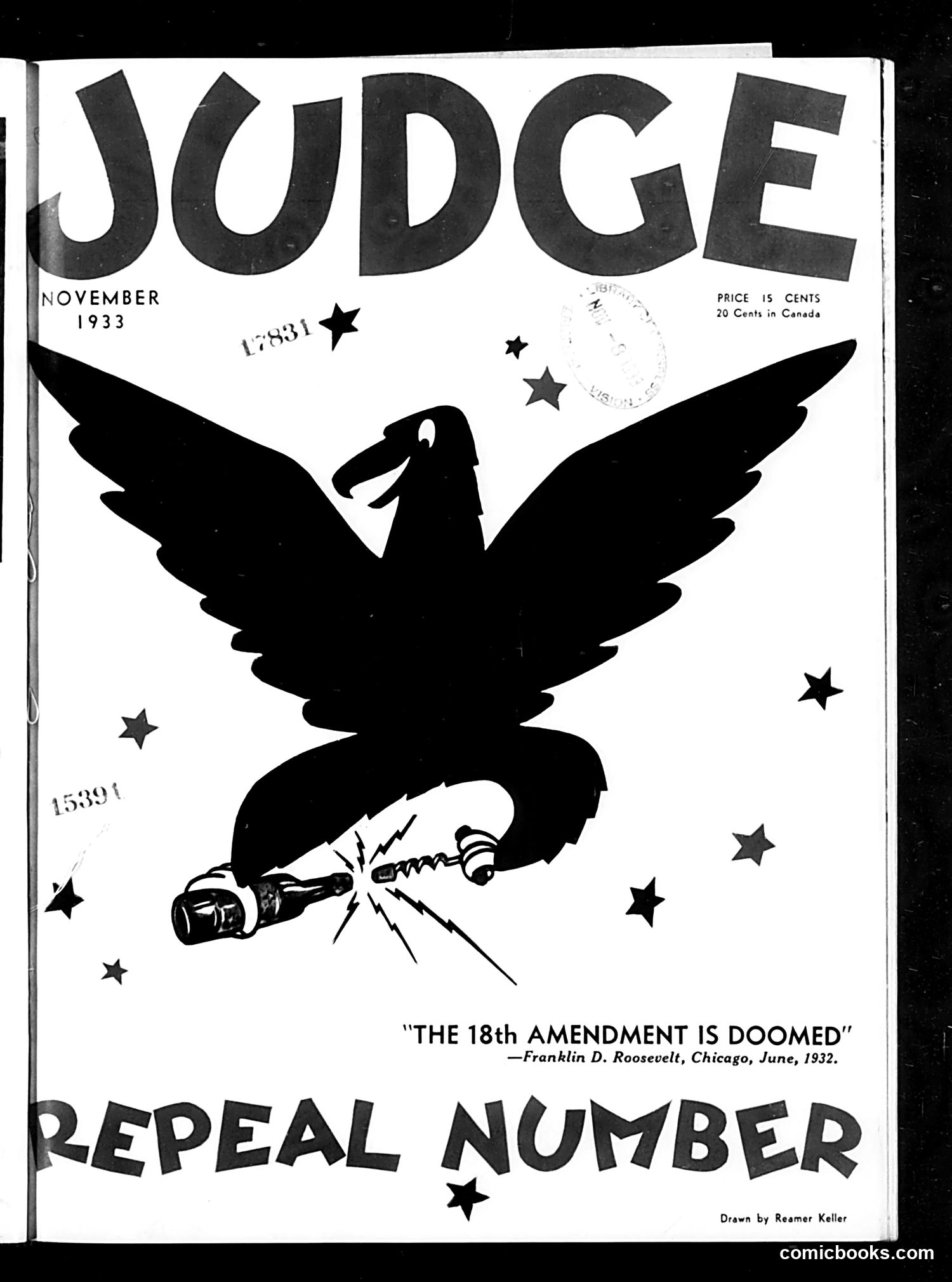 Judge — November 1933 — page 1 of 36