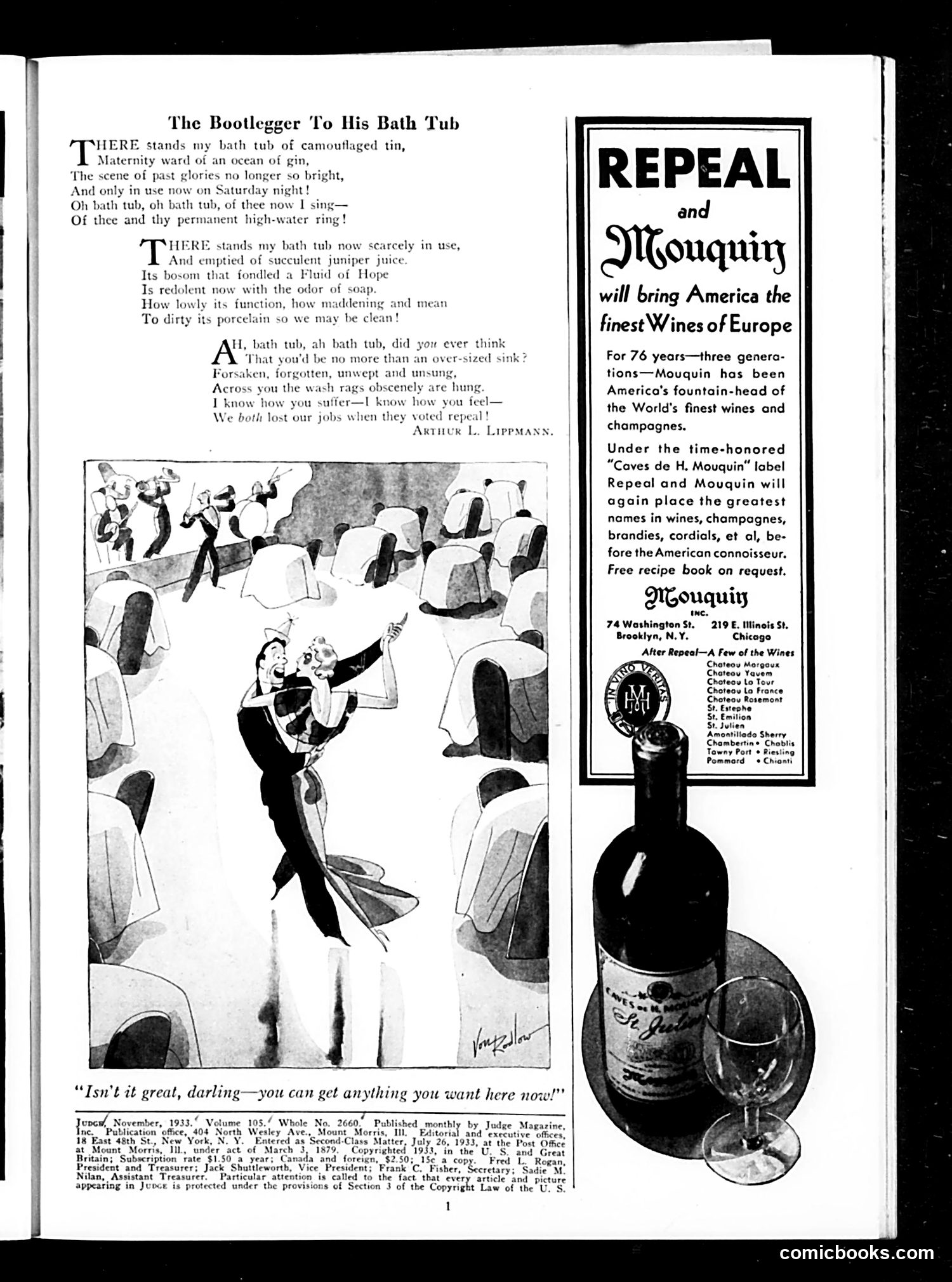 Judge — November 1933 — page 3 of 36