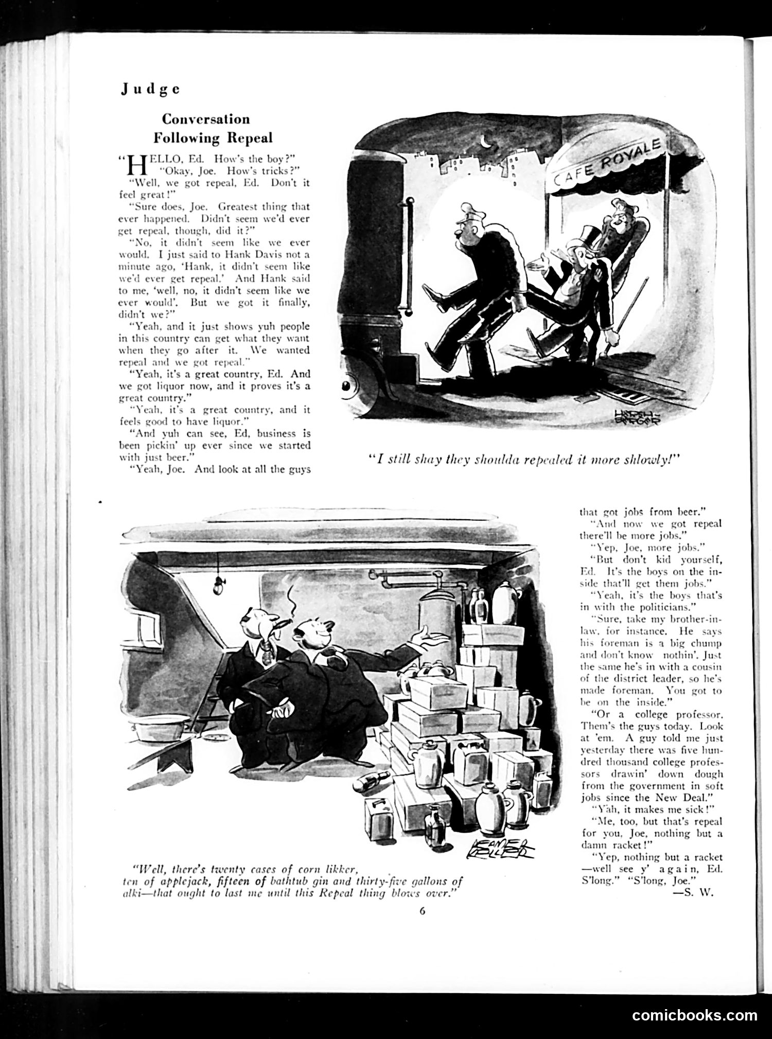 Judge — November 1933 — page 8 of 36