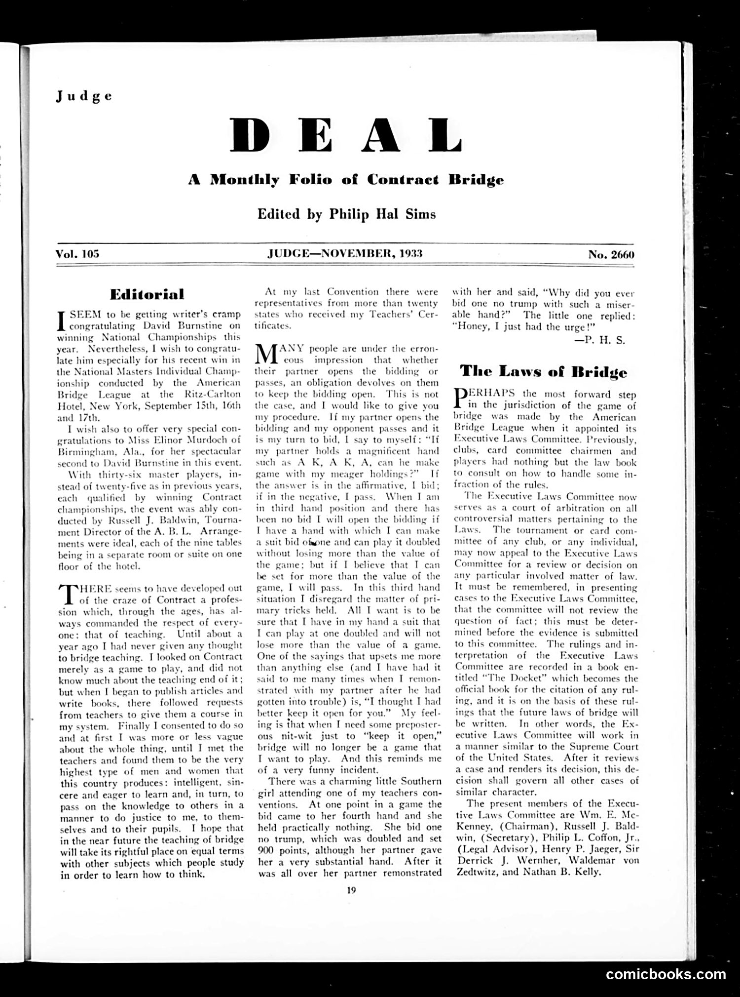 Judge — November 1933 — page 21 of 36