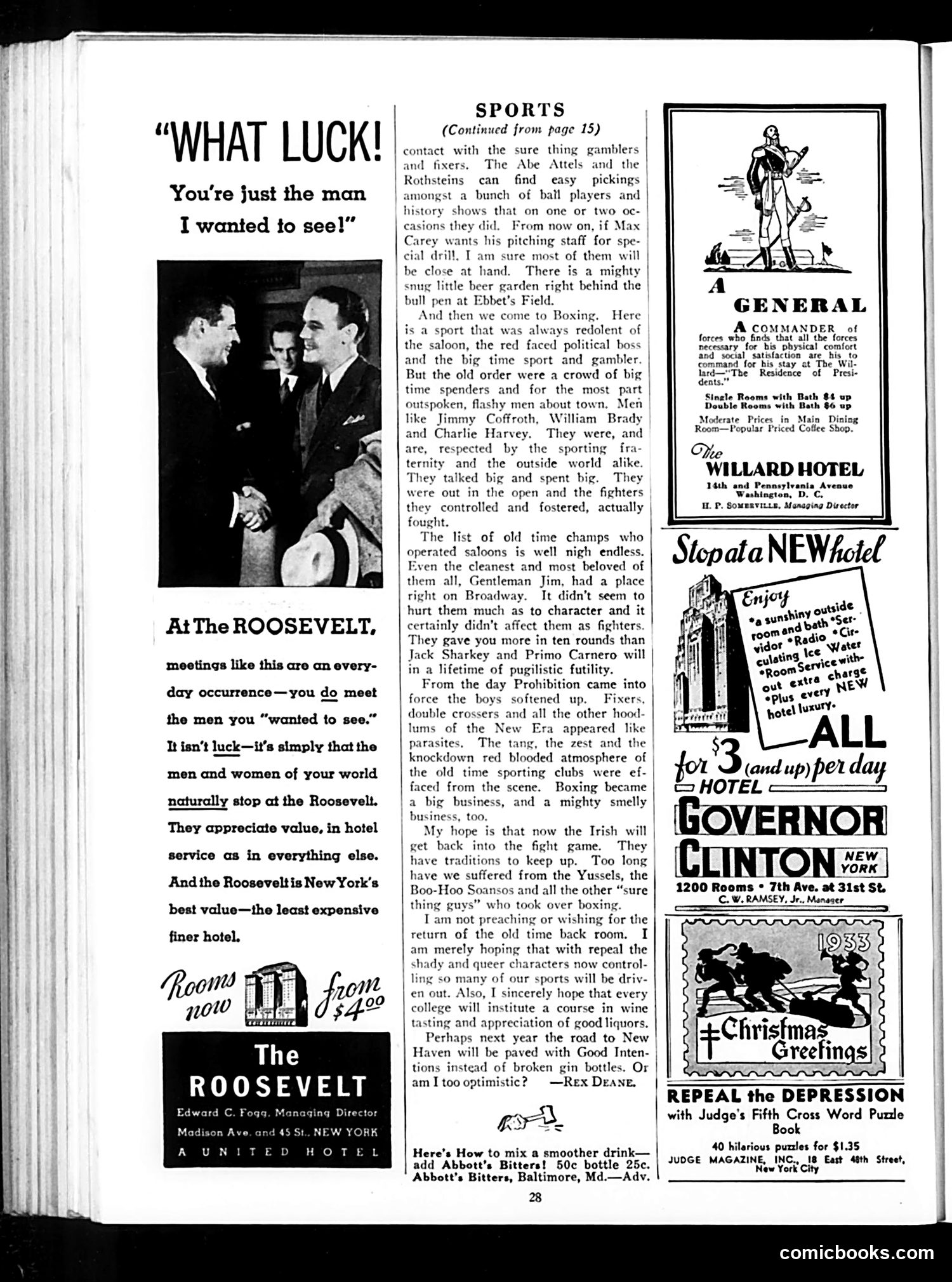 Judge — November 1933 — page 30 of 36