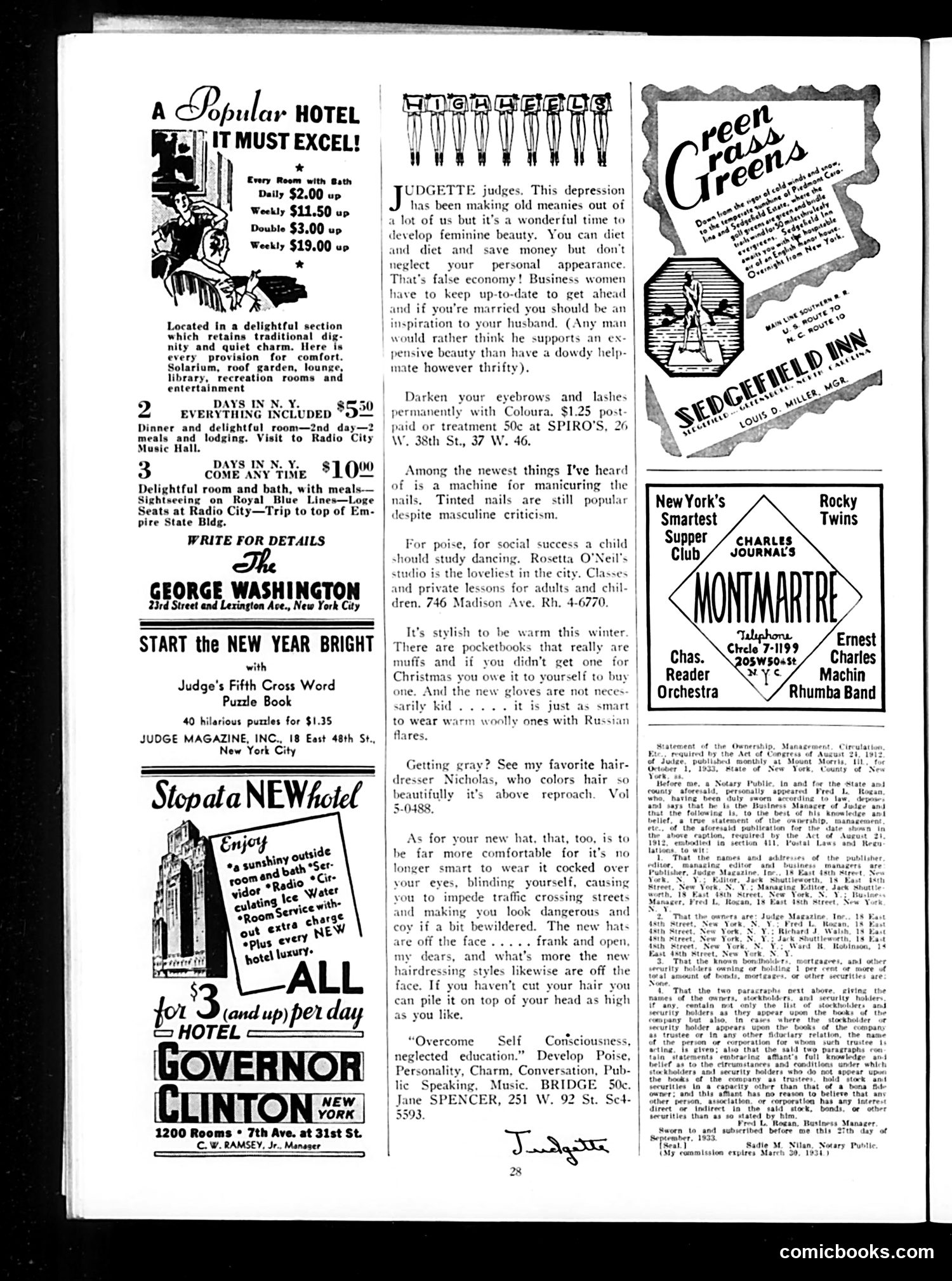 Judge — January 1934 — page 30 of 36