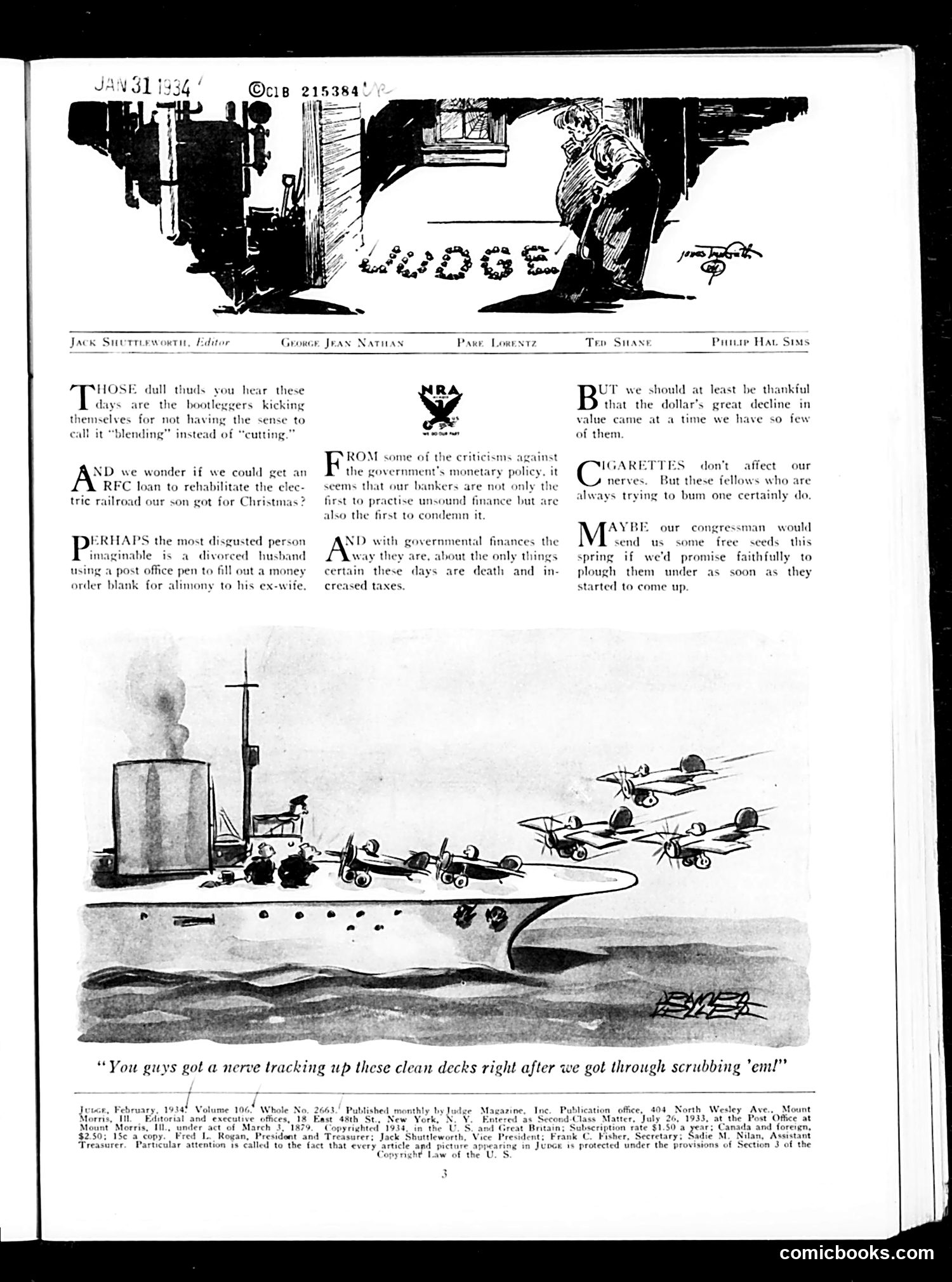 Judge — February 1934 — page 5 of 36