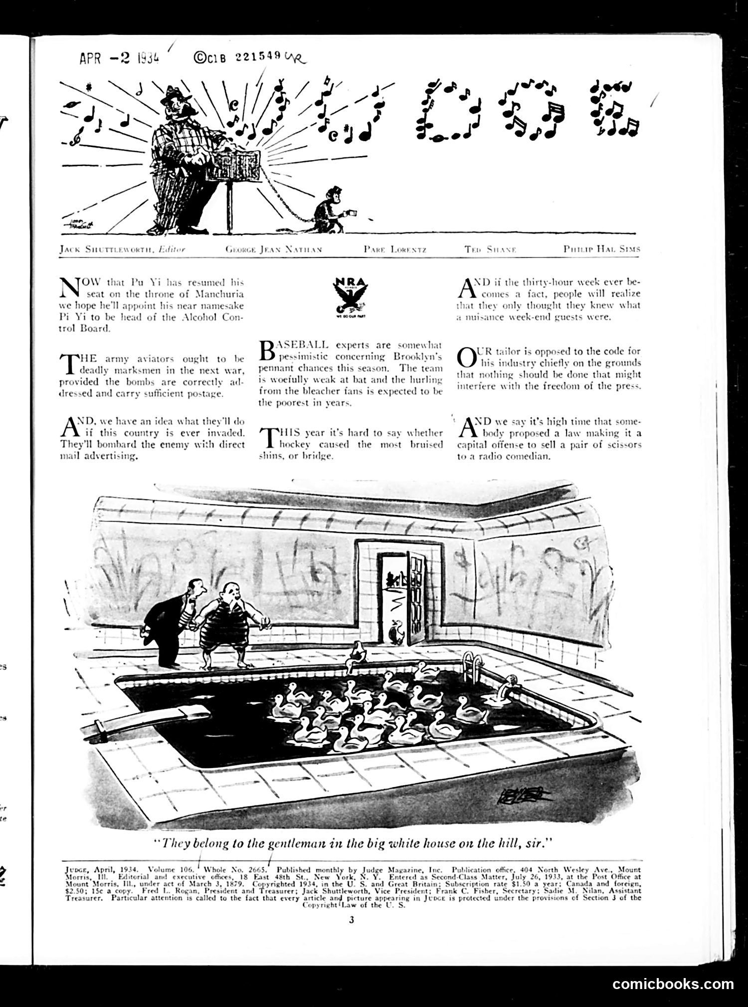 Judge — April 1934 — page 5 of 36
