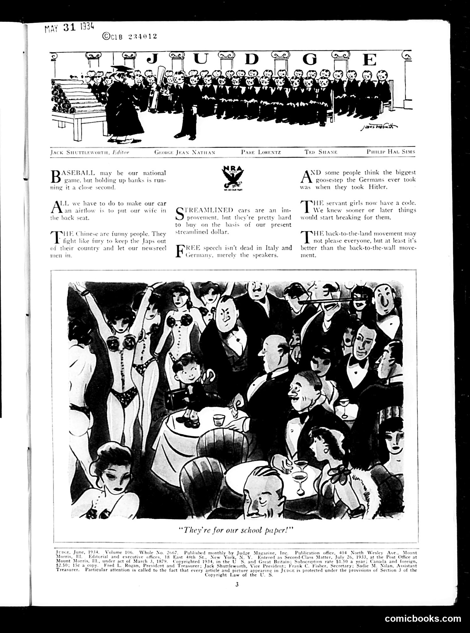 Judge — June 1934 — page 5 of 41