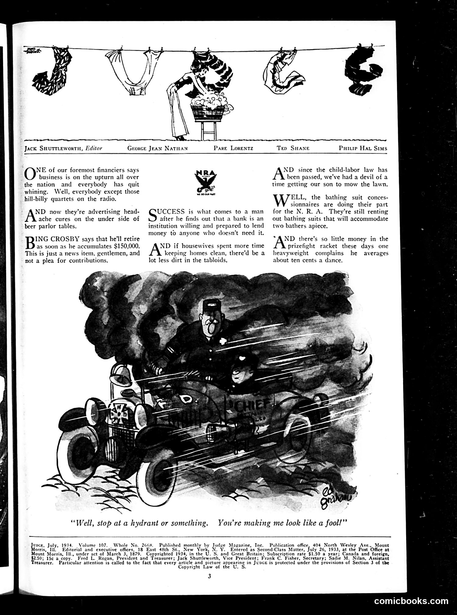 Judge — July 1934 — page 5 of 36
