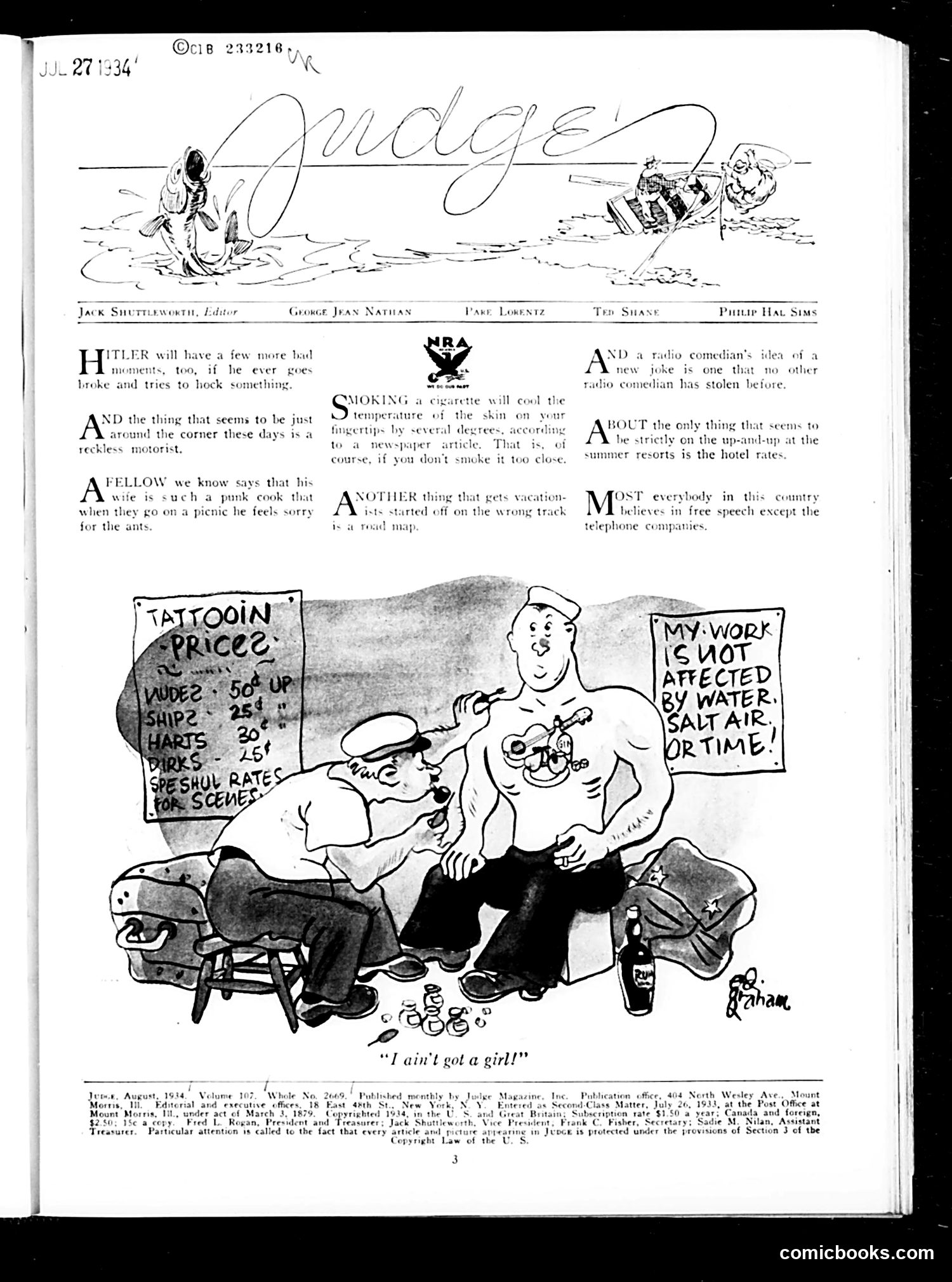 Judge — August 1934 — page 5 of 36