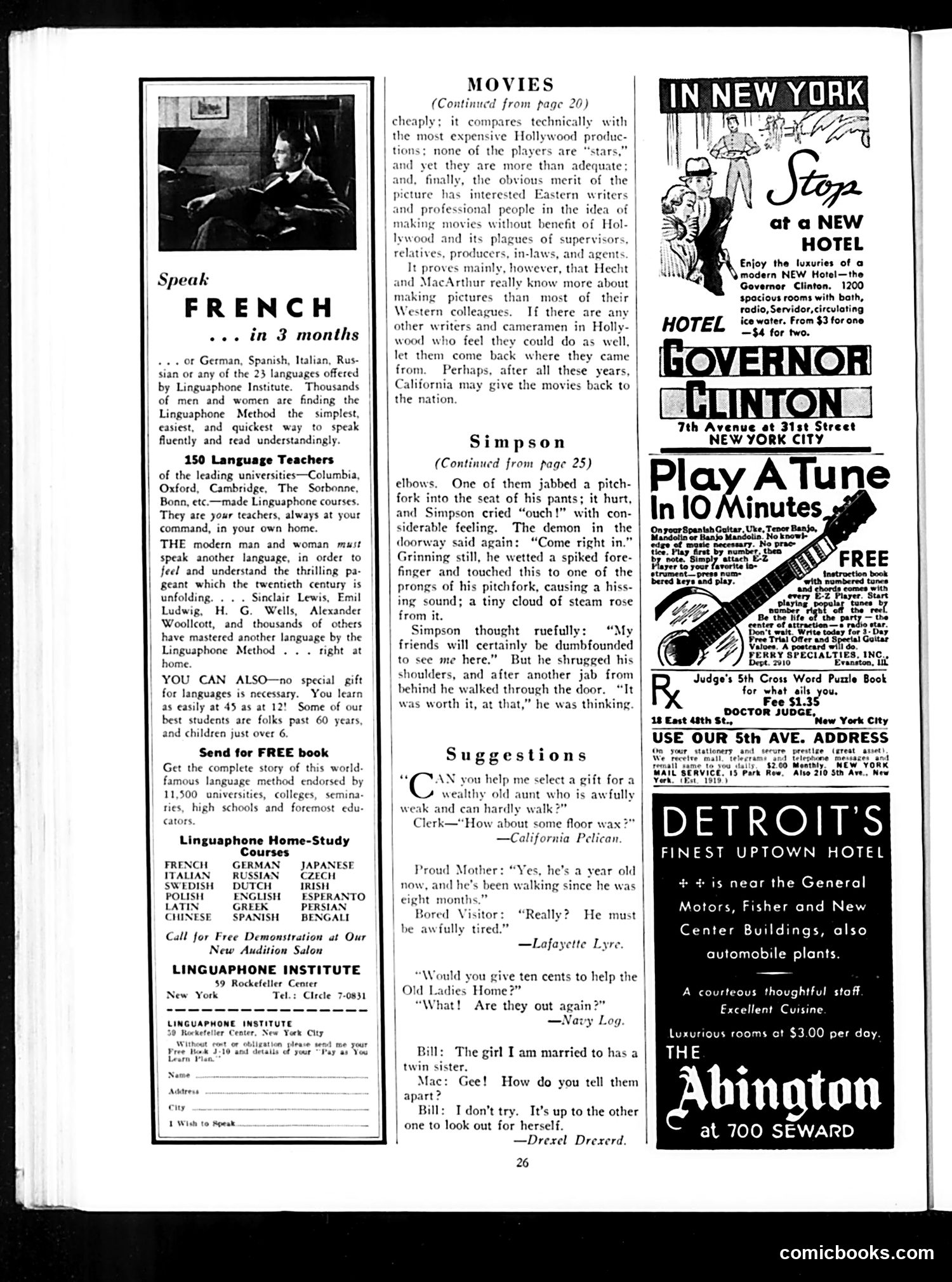Judge — October 1934 — page 28 of 36