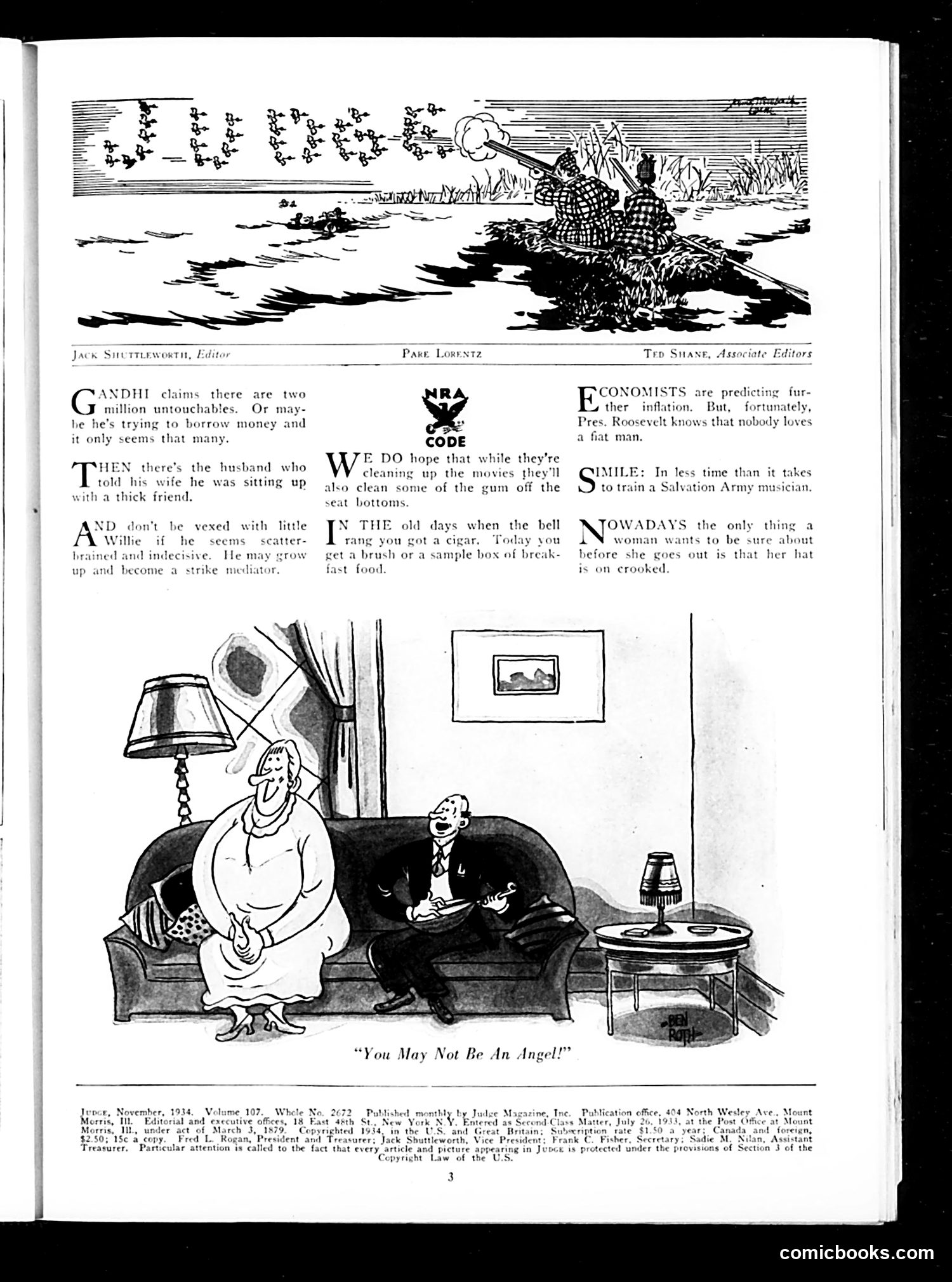 Judge — November 1934 — page 5 of 36