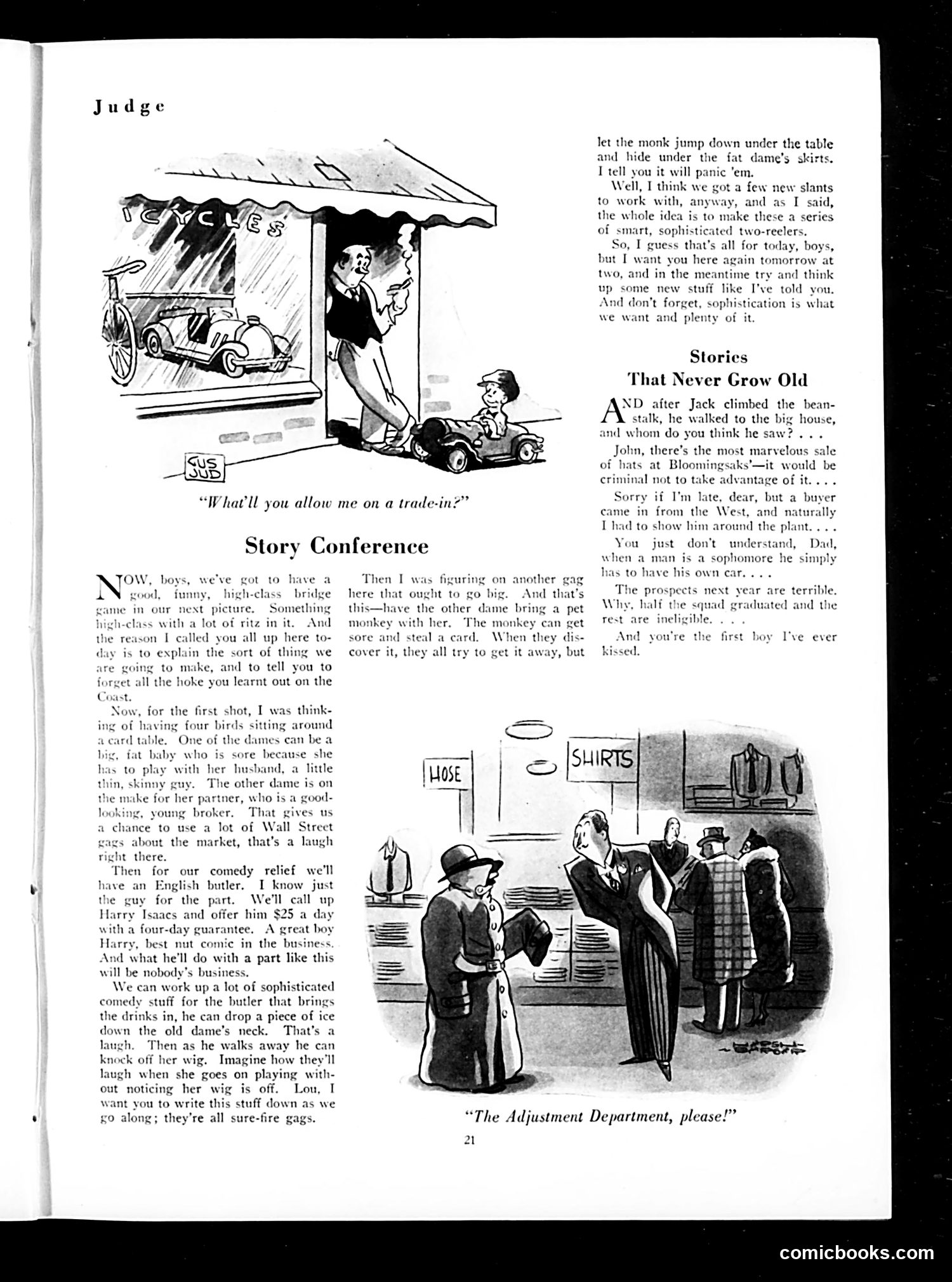 Judge — January 1935 — page 23 of 40