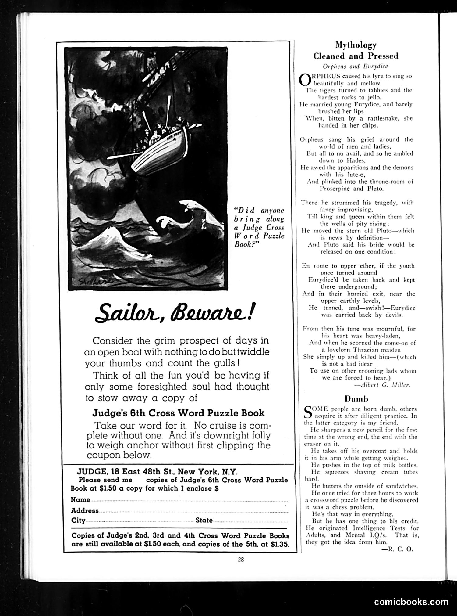 Judge — February 1935 — page 30 of 36