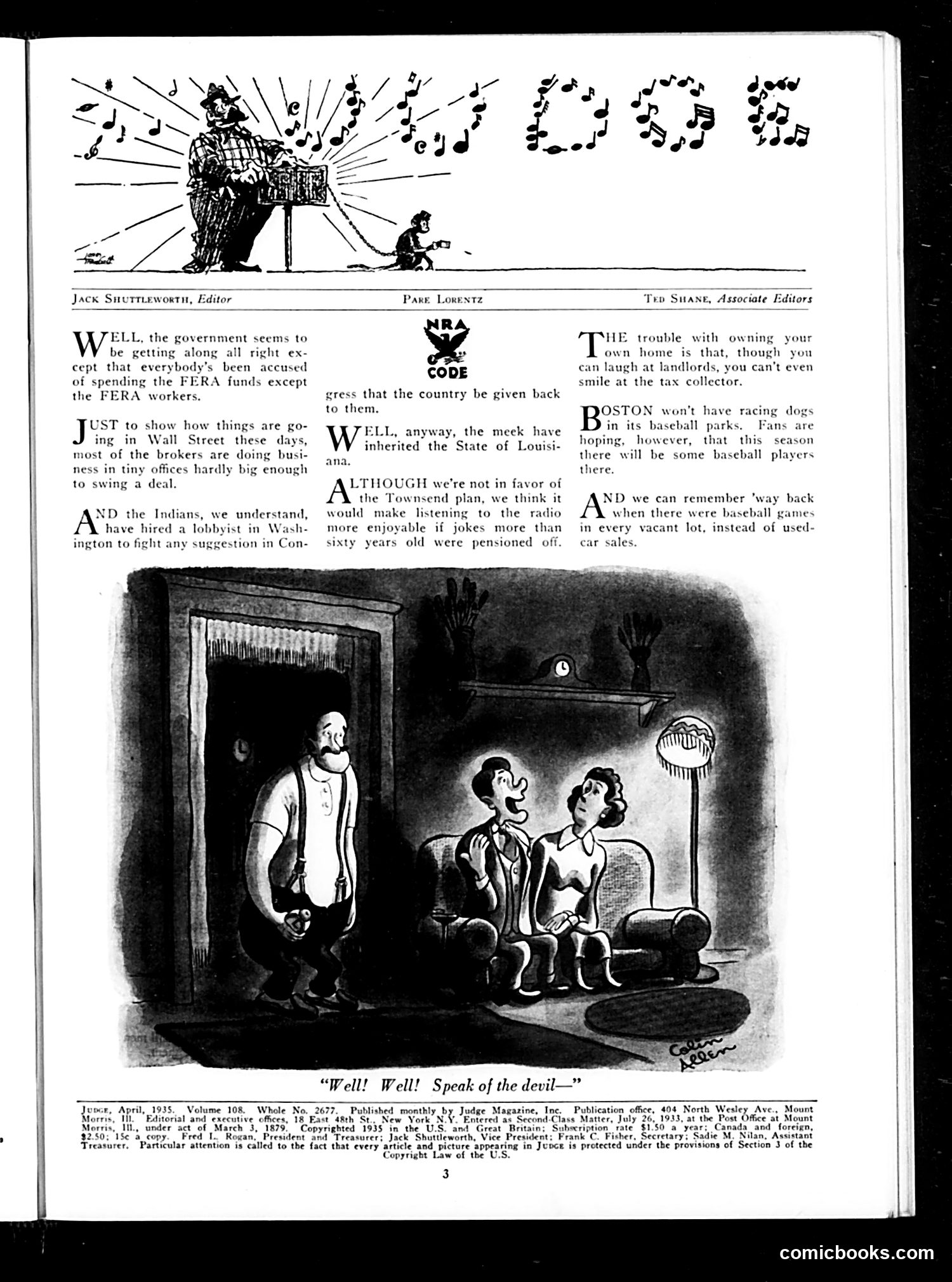 Judge — April 1935 — page 5 of 36