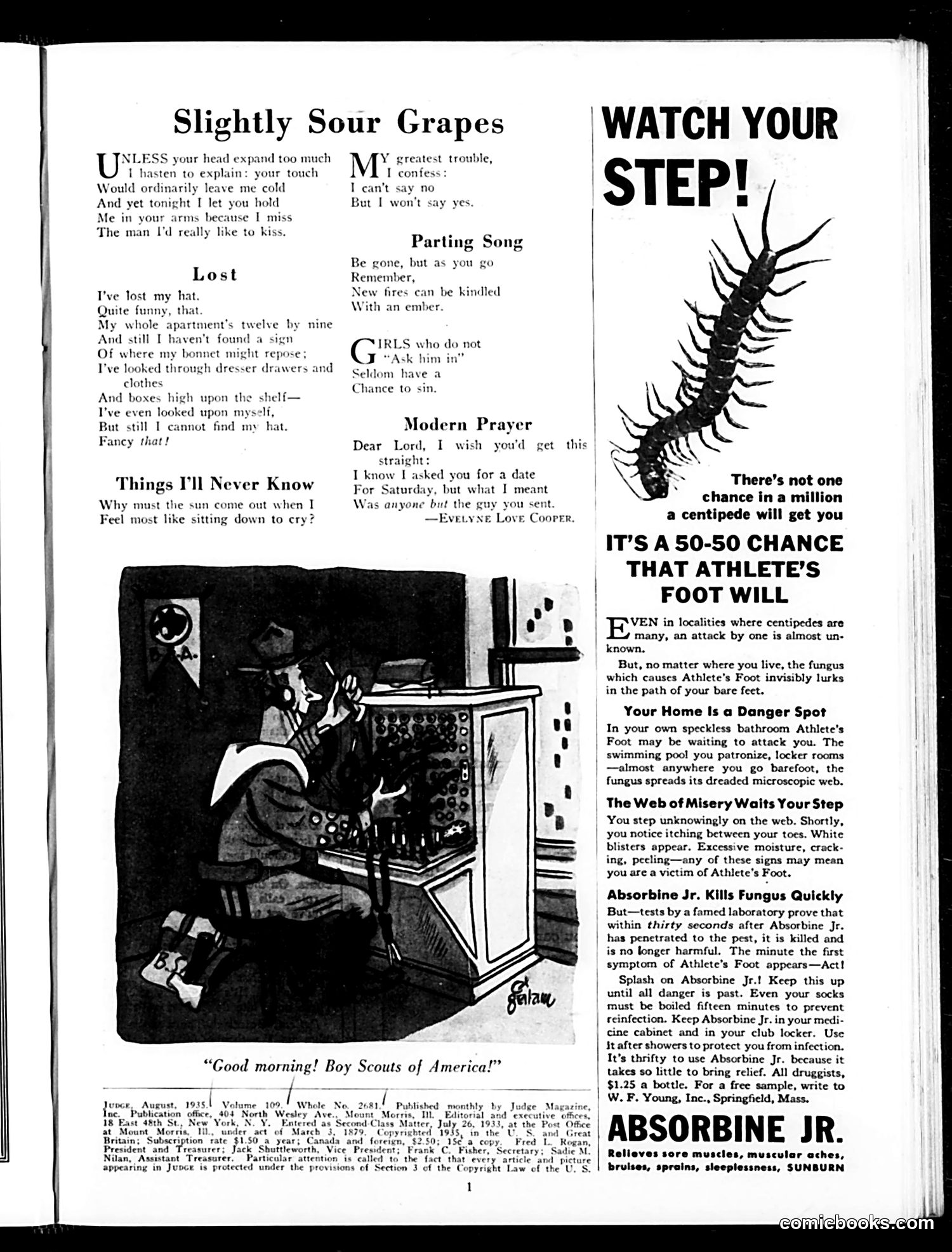 Judge — August 1935 — page 3 of 36