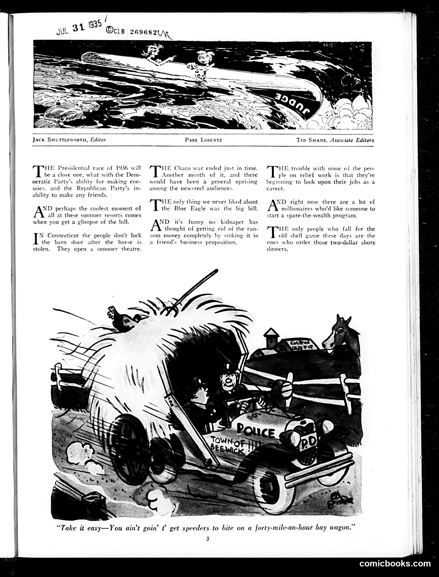 Judge — August 1935 — page 5 of 36