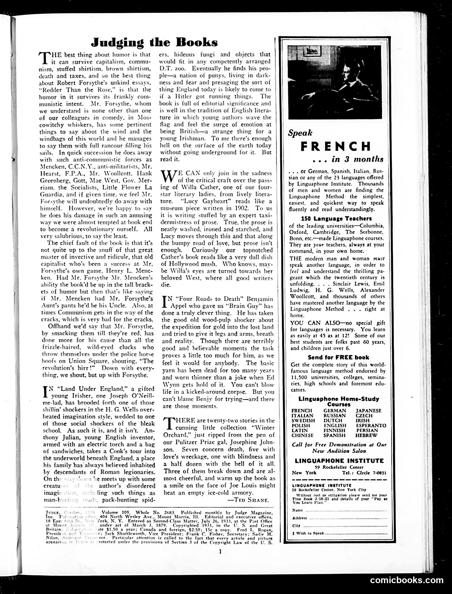 Judge — October 1935 — page 3 of 36