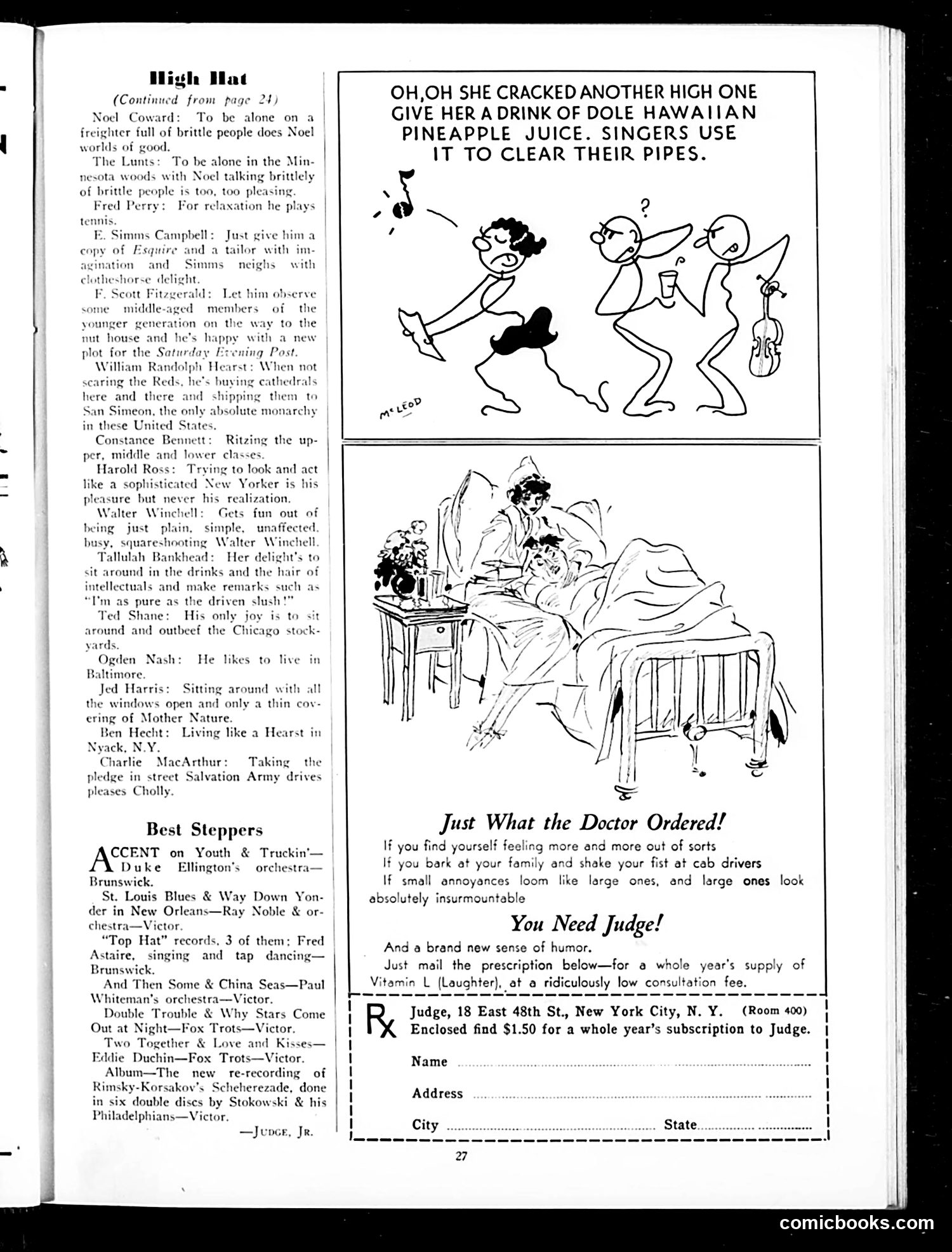 Judge — October 1935 — page 29 of 36