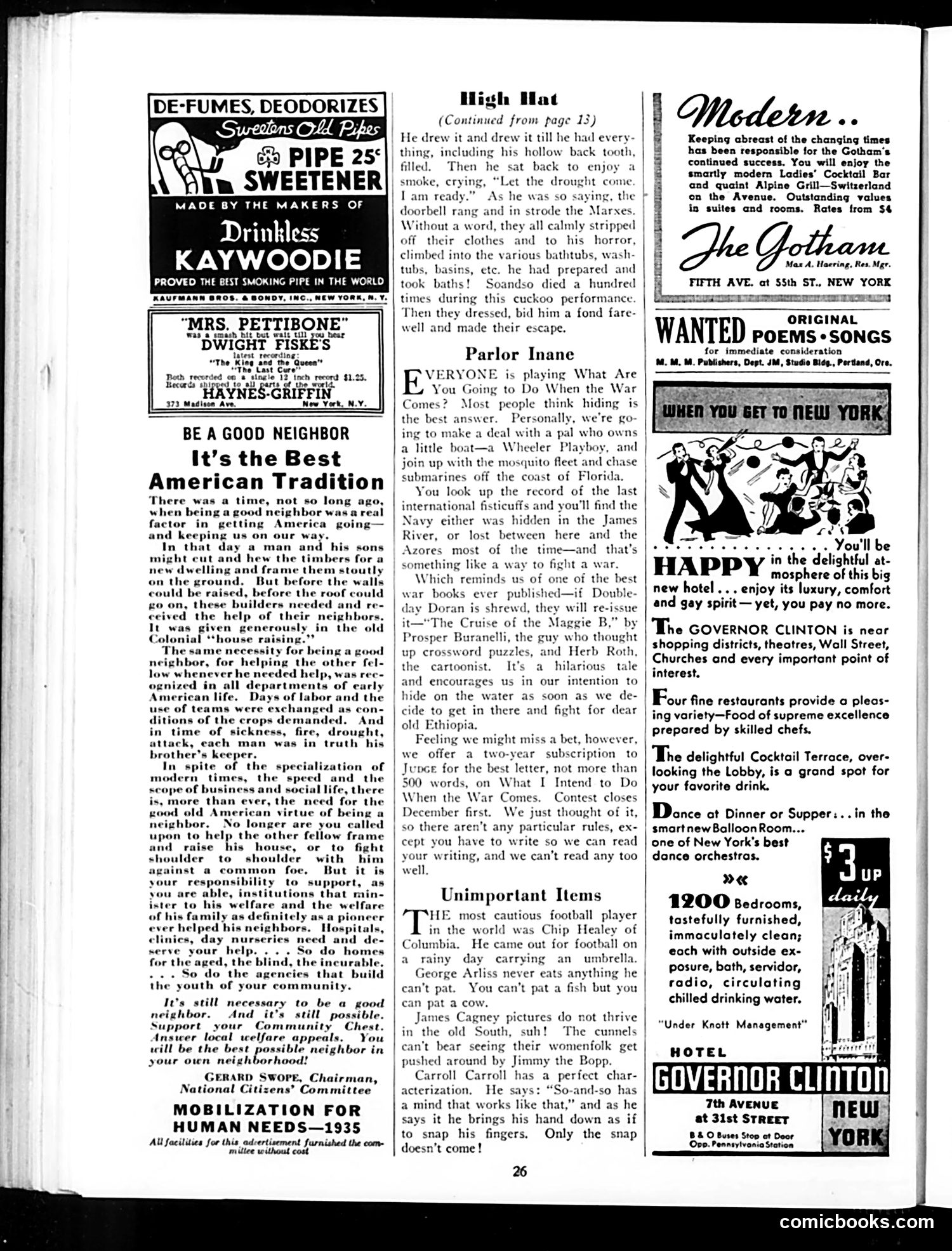 Judge — November 1935 — page 28 of 36