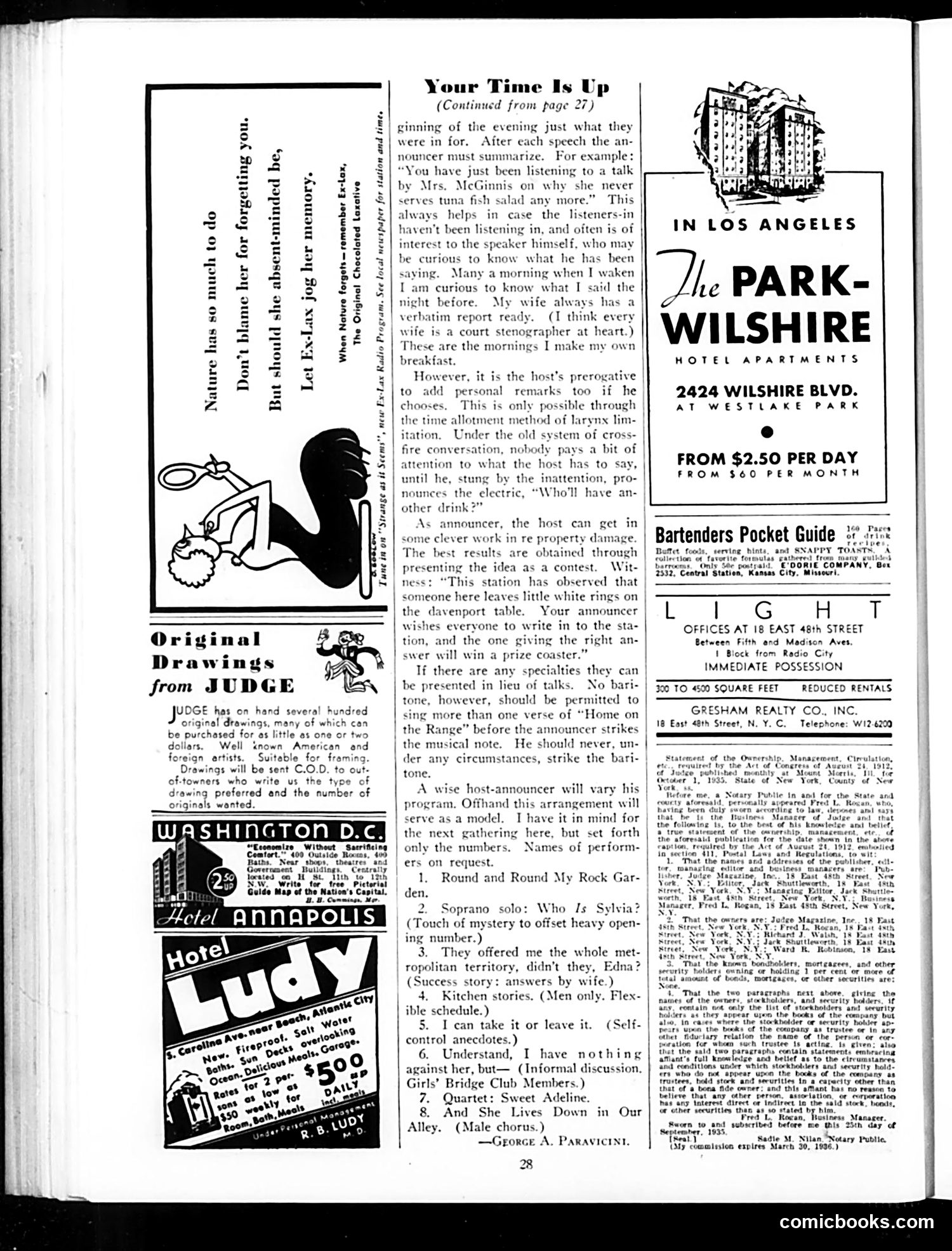 Judge — November 1935 — page 30 of 36