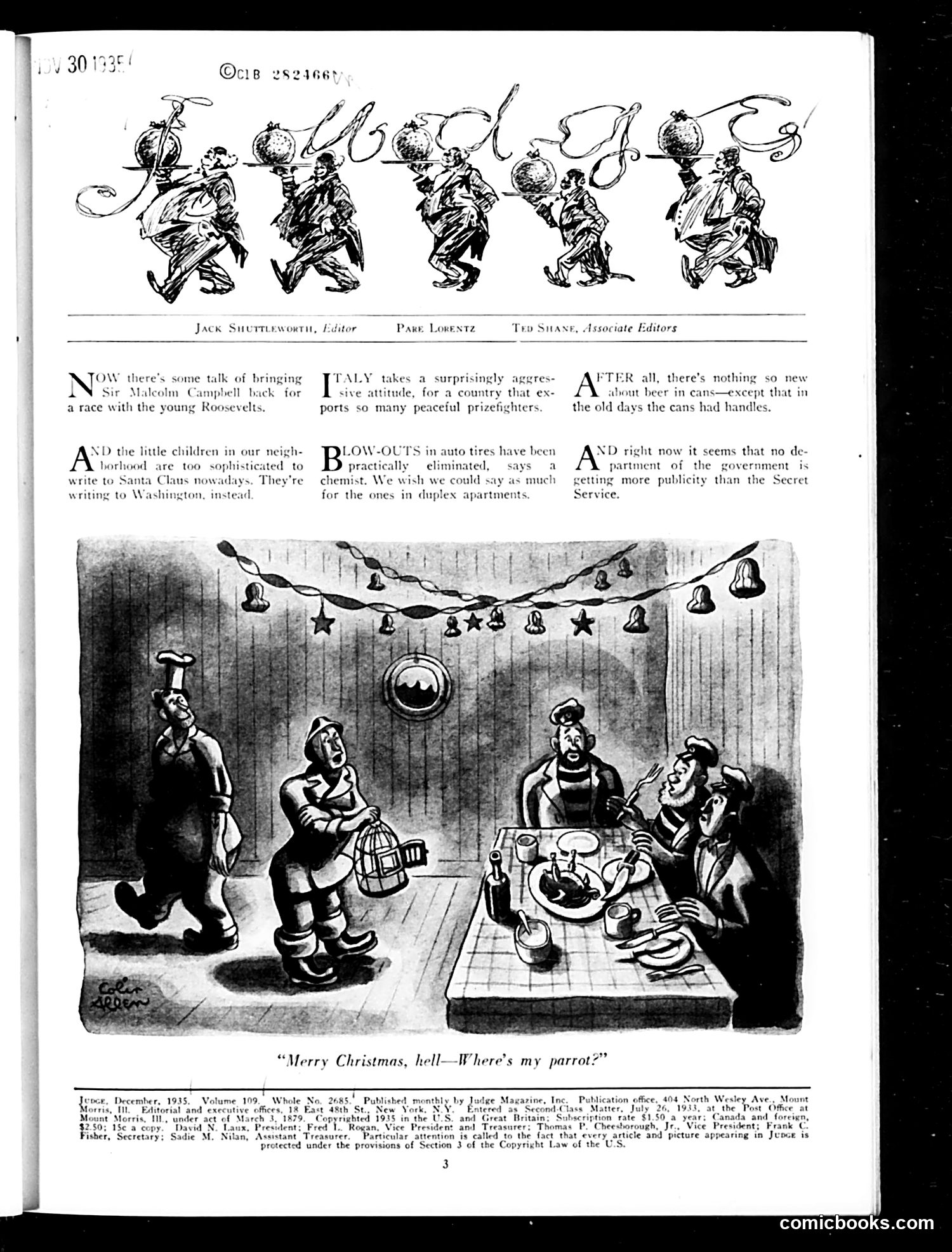 Judge — December 1935 — page 5 of 41