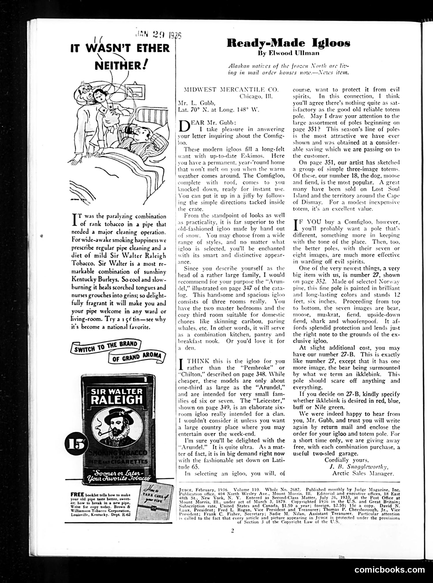 Judge — February 1936 — page 4 of 36