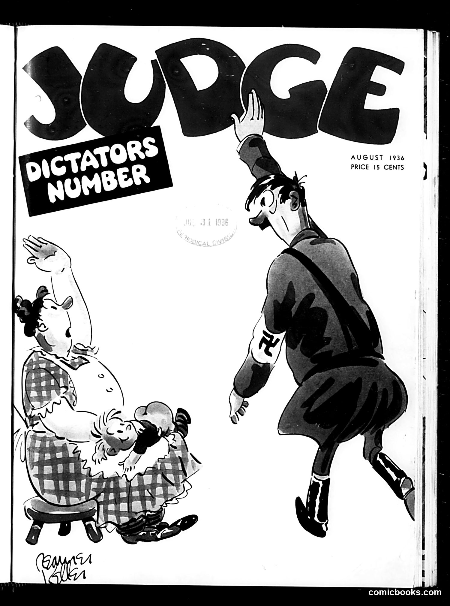 Judge — August 1936 — page 1 of 36