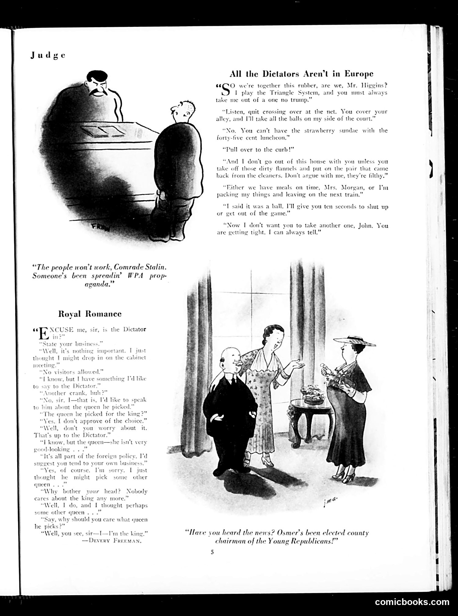 Judge — August 1936 — page 7 of 36
