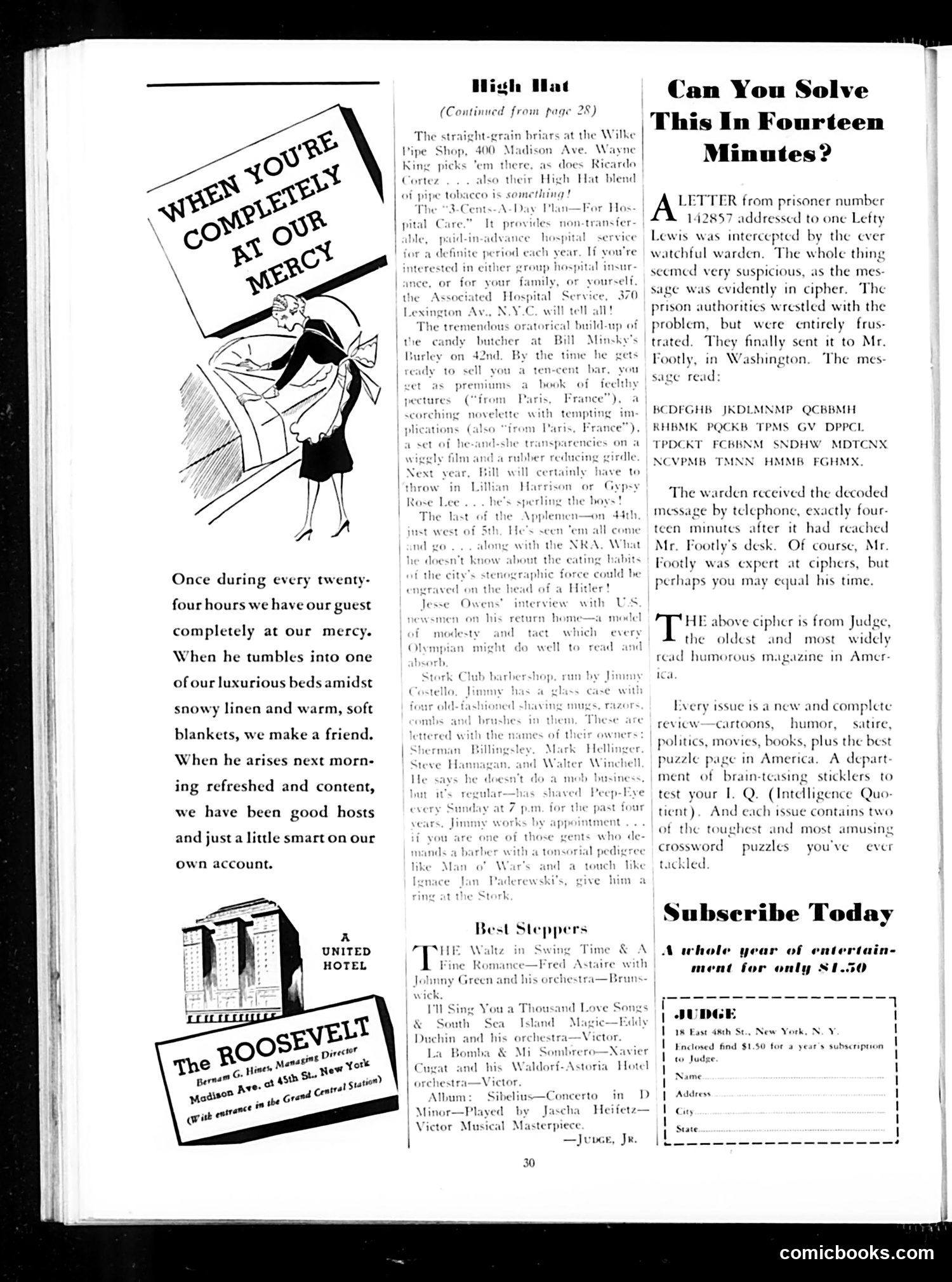 Judge — October 1936 — page 32 of 36